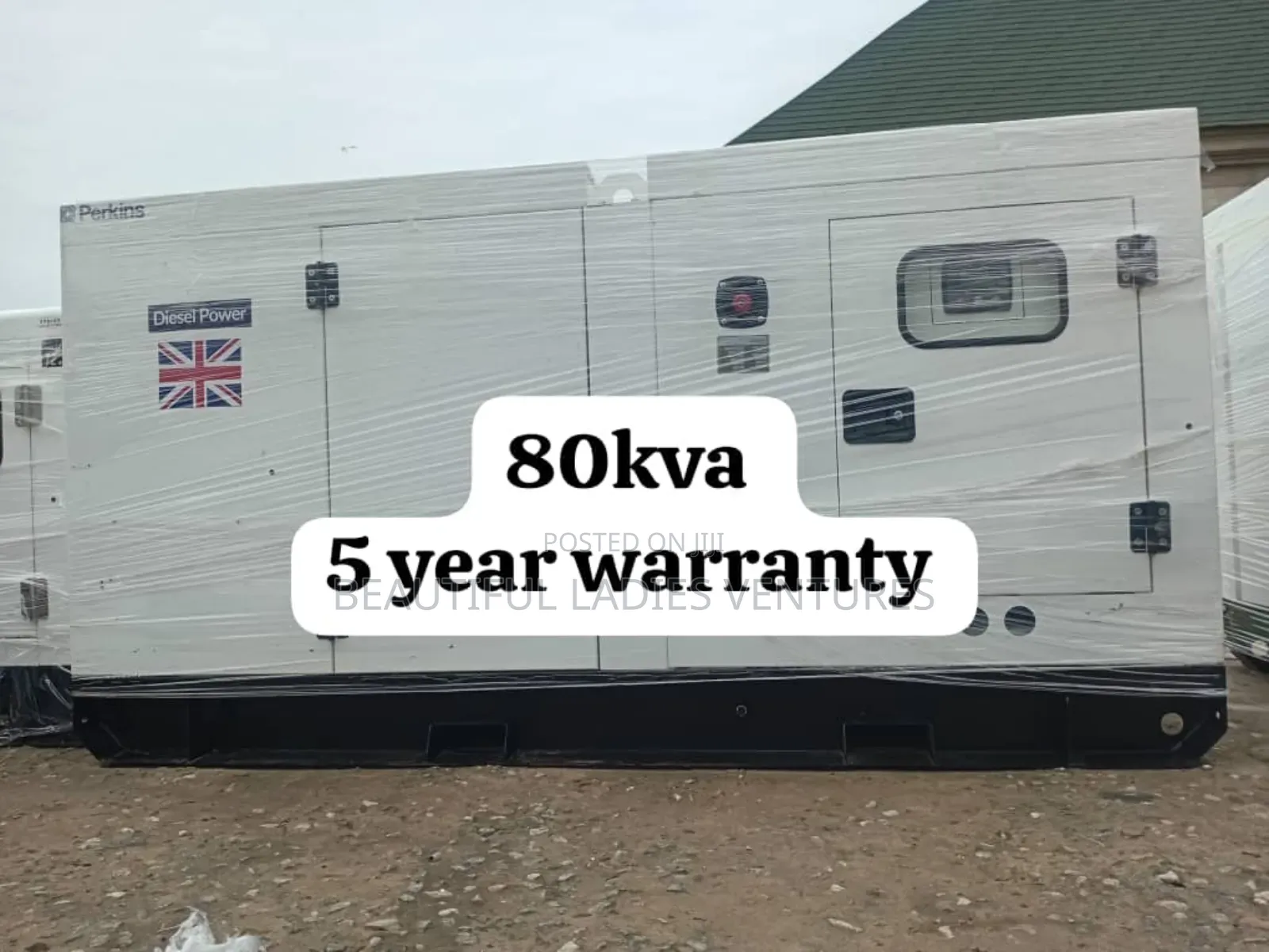 High Output Power 80kva 70kw Perkins Diesel Genset 70kw Uk