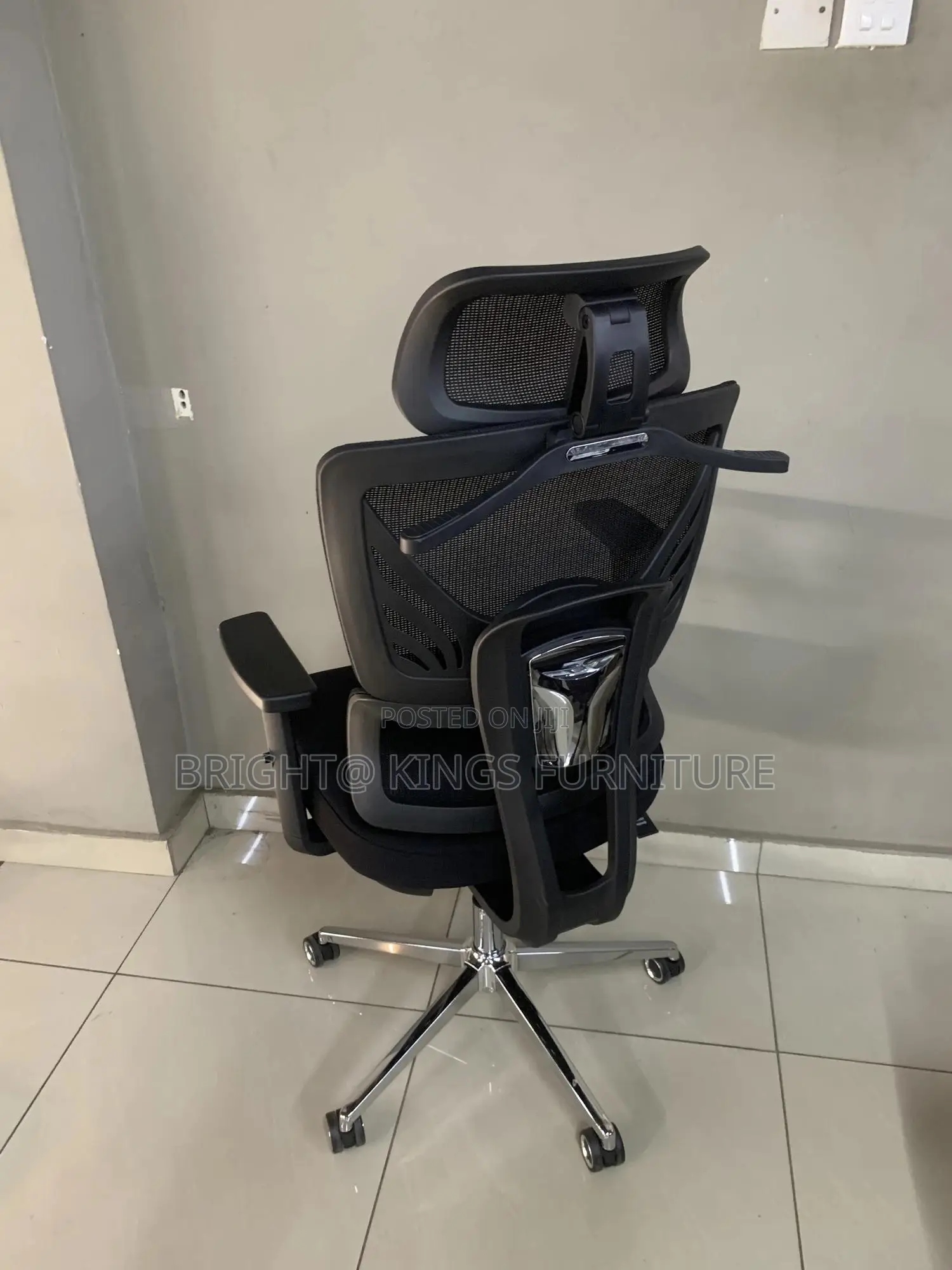 Swivel Chair With Lumber Support (Orthopaedic)