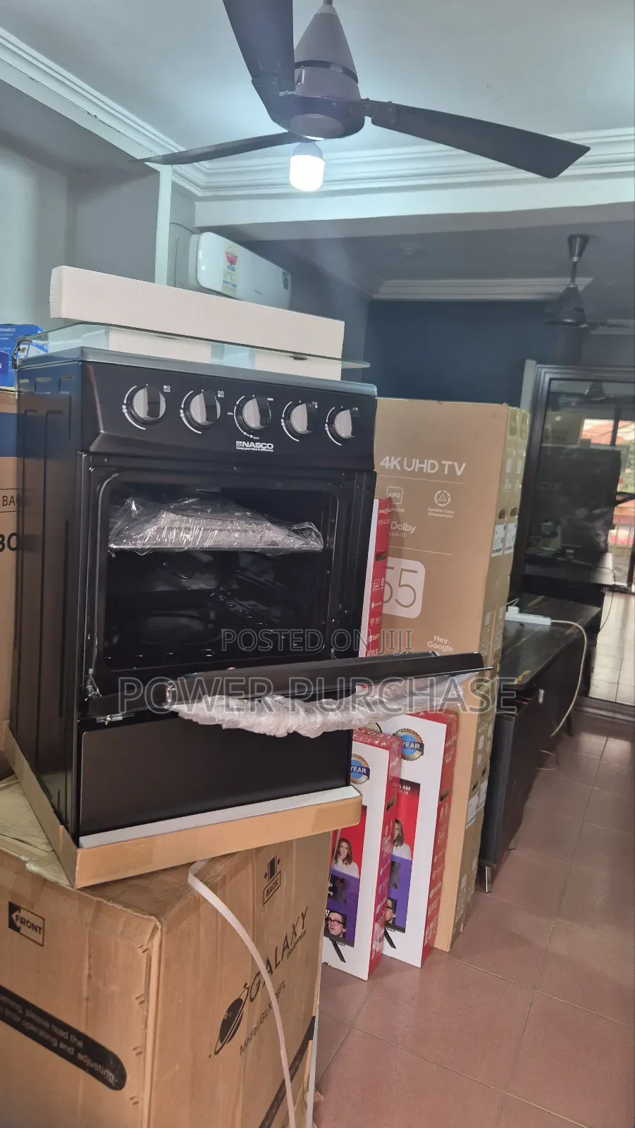 Glossy Nasco 50×50 4 Gas Burner