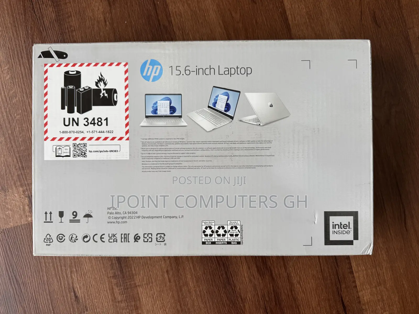 New Laptop HP 15 8GB Intel Core I5 SSD 256GB