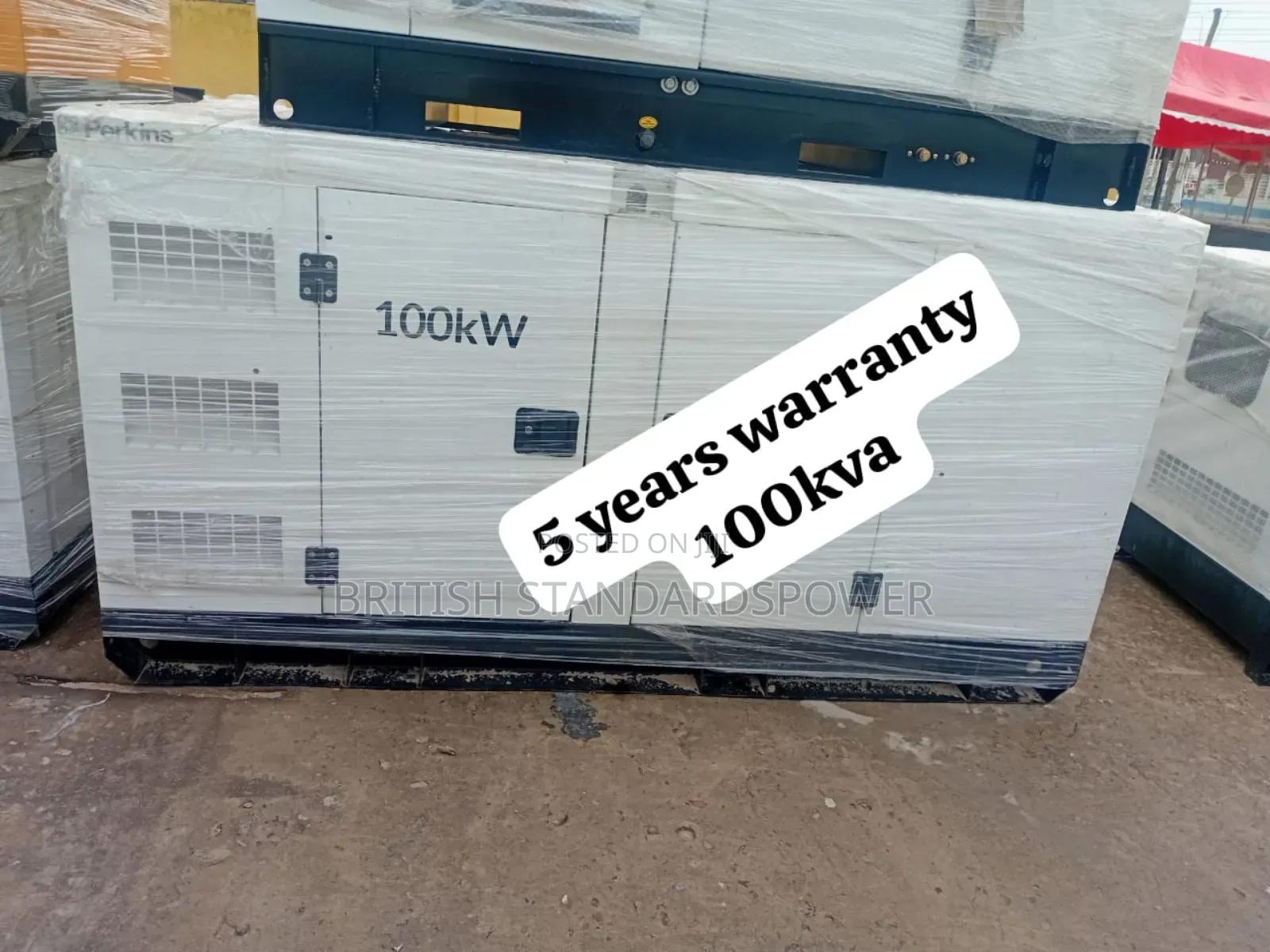 Minimal Noise Level 100kva Diesel Generator