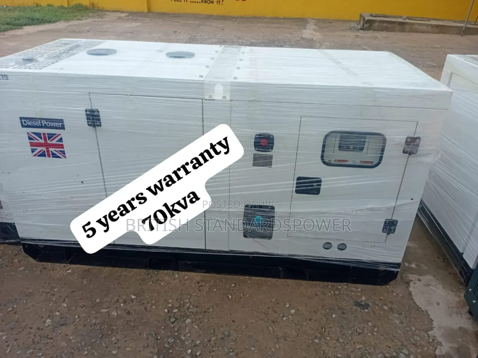 Power Master 70kva Silent Diesel Generator