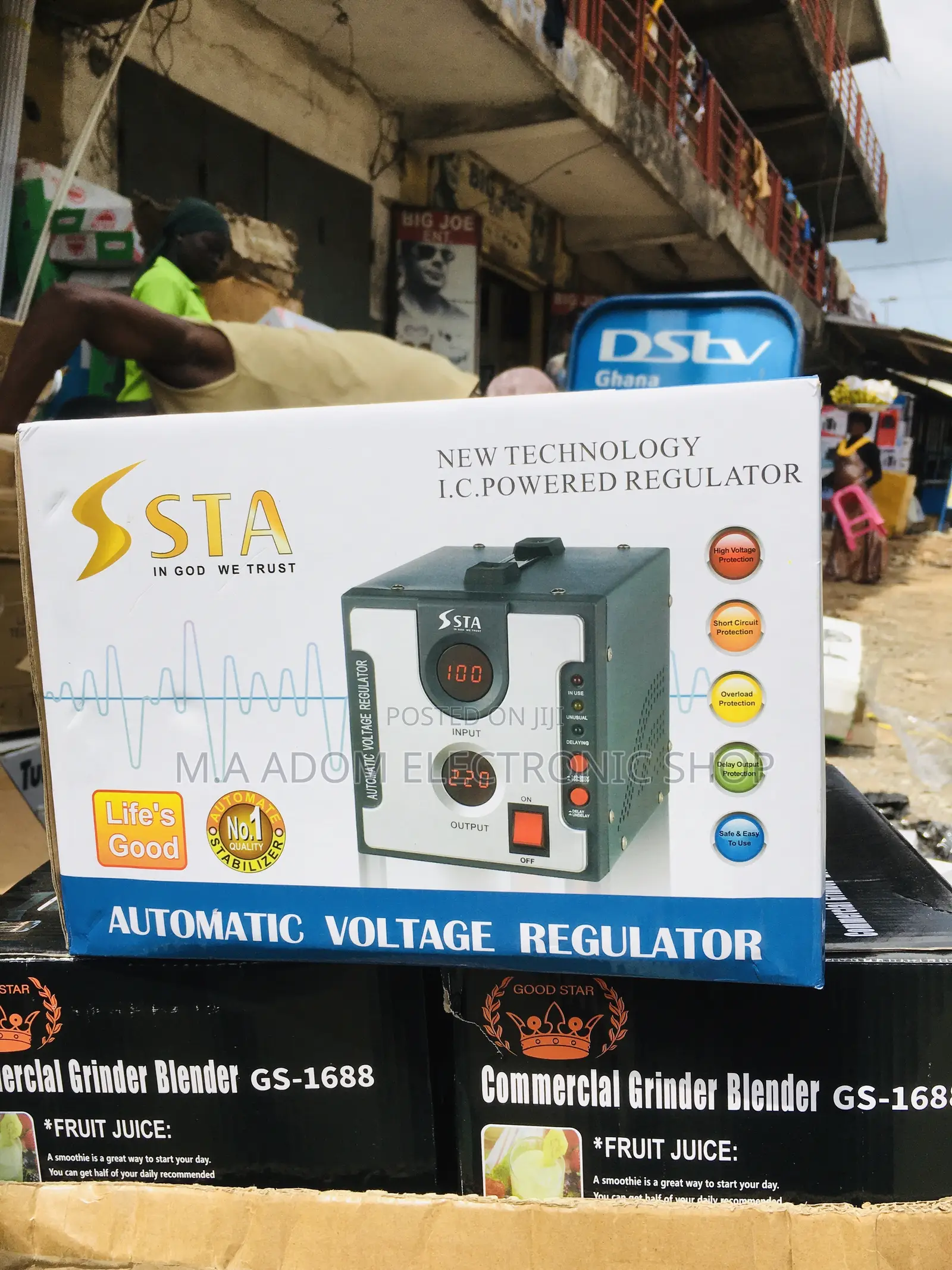 Sta 2000v Regulator With on Off Botton
