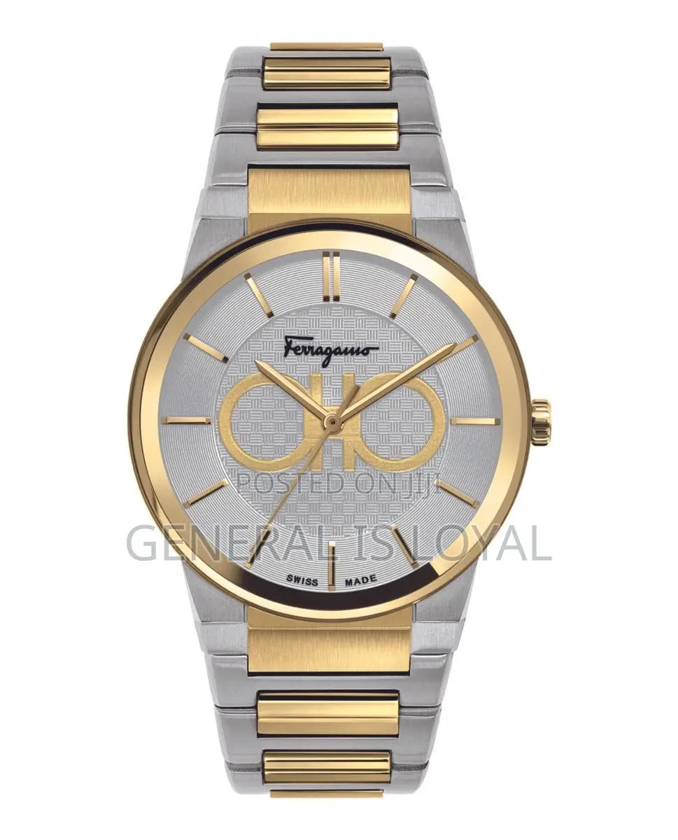 Ferragamo Mens Ferragamo Sapphire Two Tone
