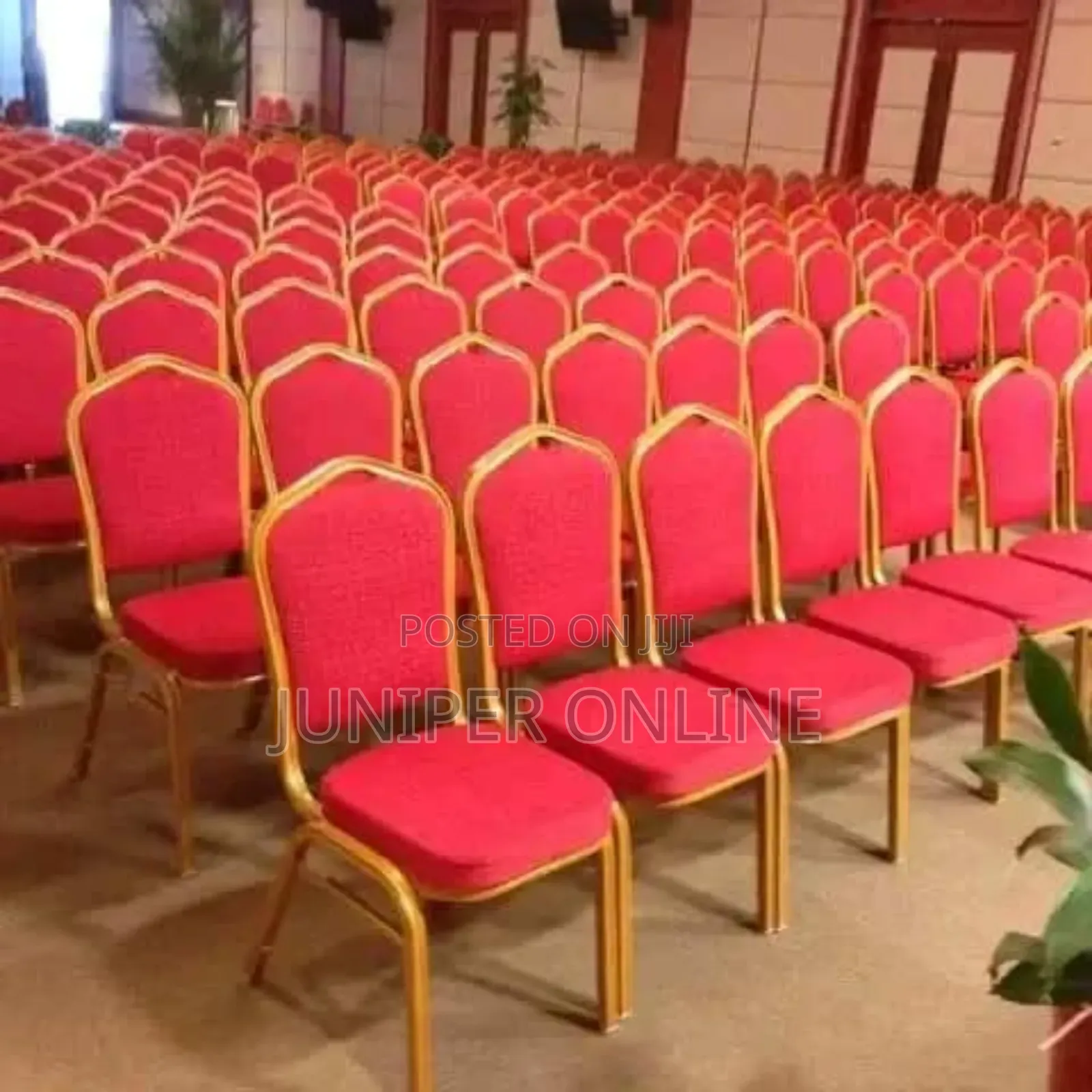 Auditorium Chair Red Blue