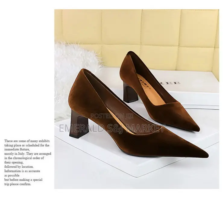 Ladies Executive Low Heels/Block Heels