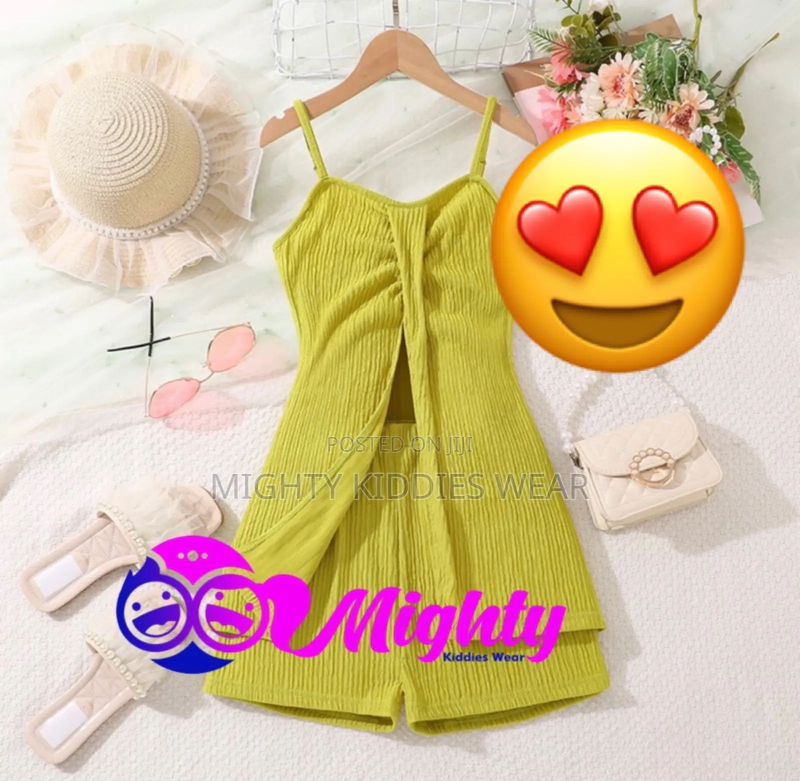 Girls 2pcs Casual Solid Spaghetti Strap 9yrs