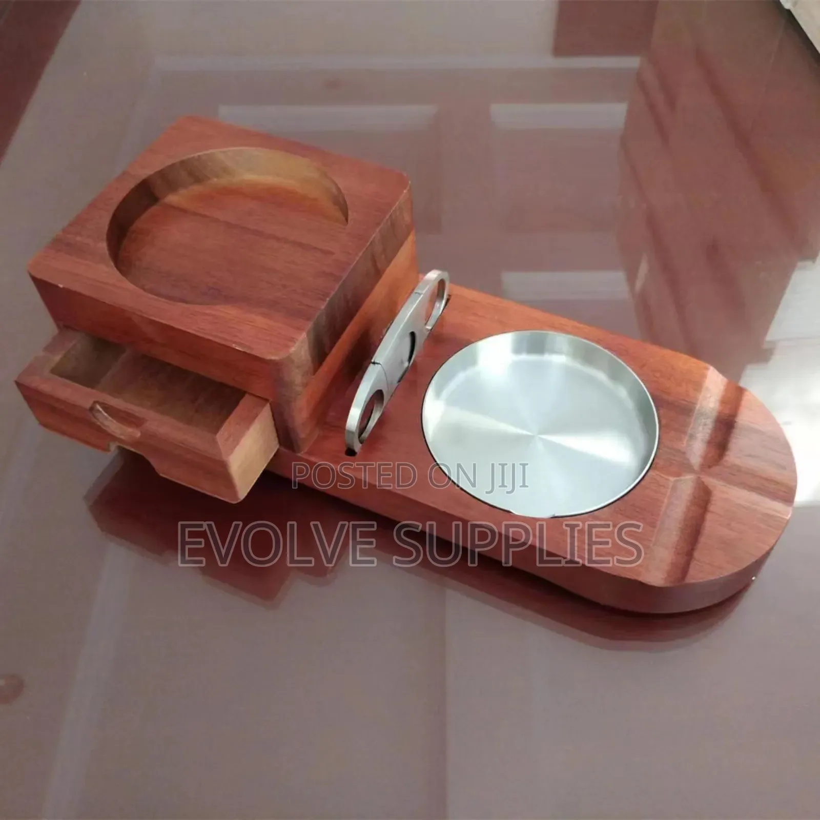 2 in 1 Cigar Ashtray and Coaster