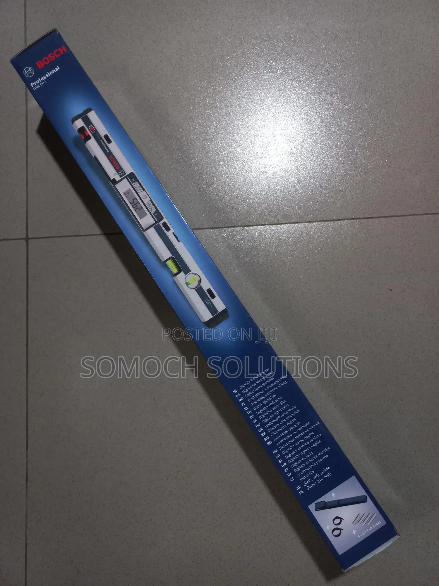 Bosch Professional 60 L Digital Inclinometer