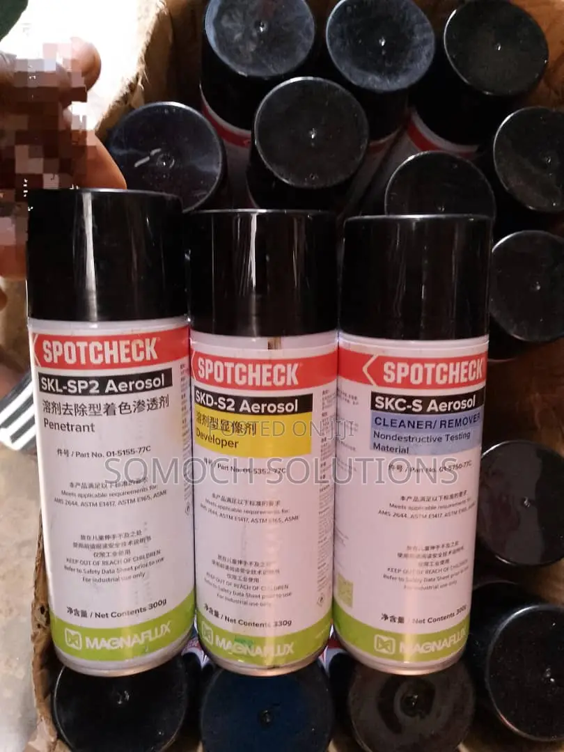 Magnaflux Penetrant Developer Cleaner/Remover Spotcheck Aero