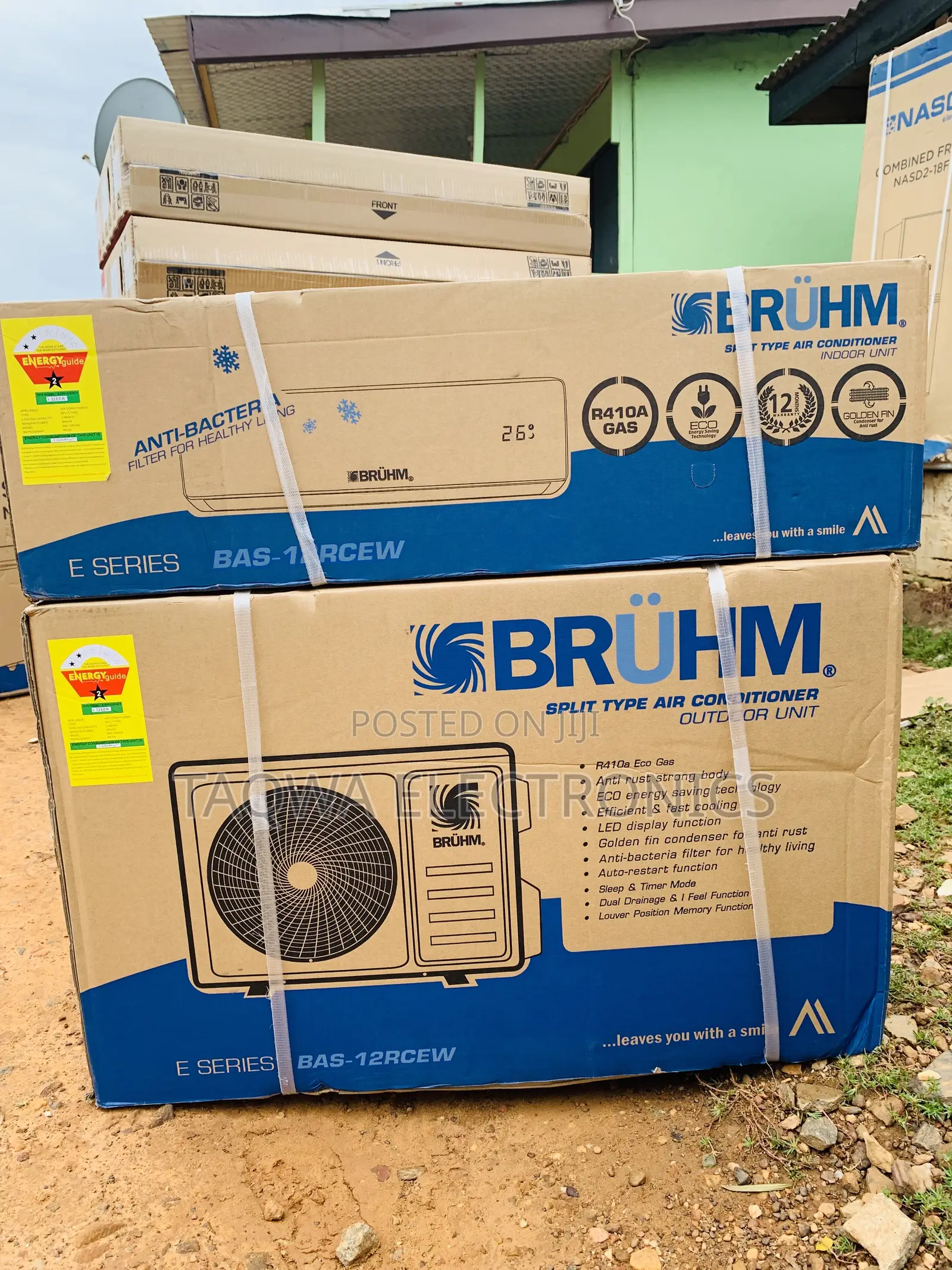 Certified Bruhm Air Conditioner 1.5hp