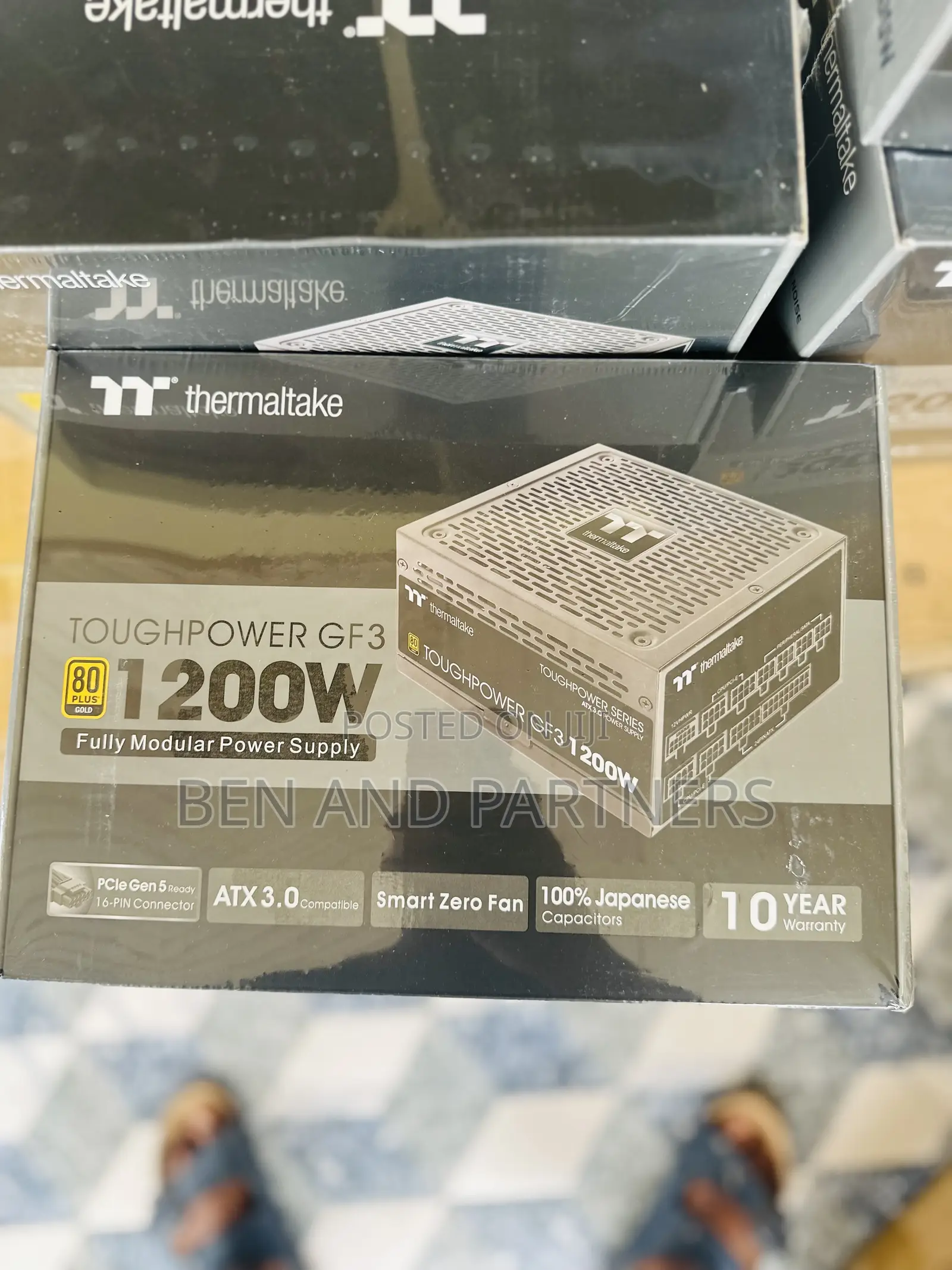 Thermaltake Gf3 1200w Atx 3.0/Pci-e 5.0, Power Supply.