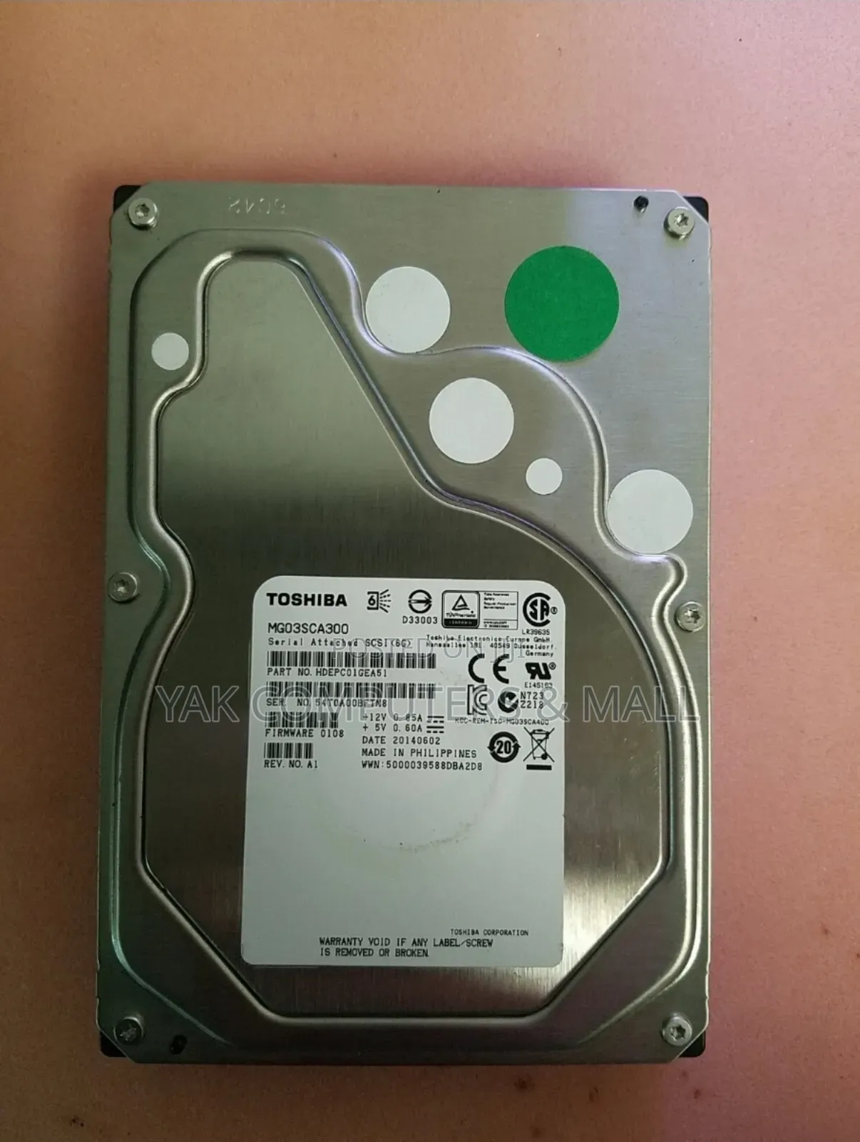 6tb Toshiba Desktop Hard Drive for Your CCTV DVR or System