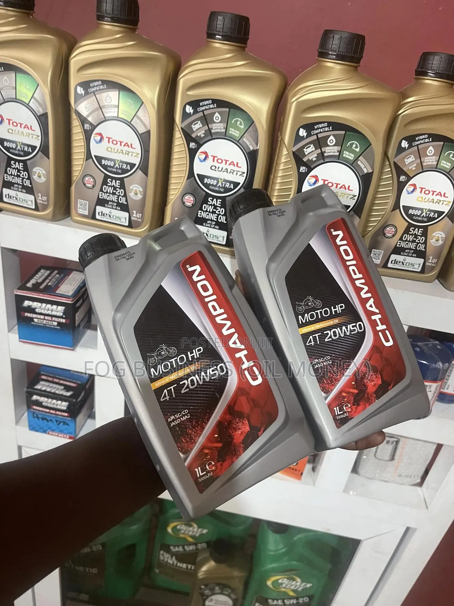 Champion Motor Oil for Pragea N Okada