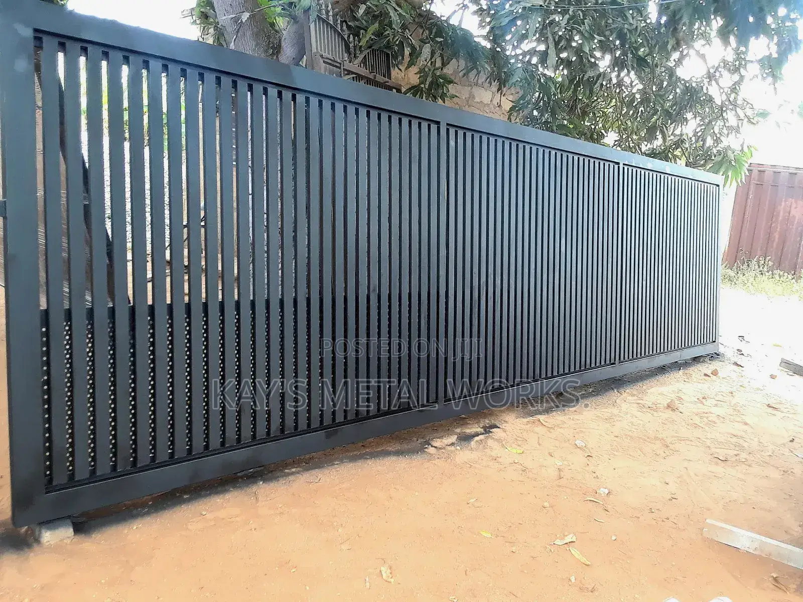 Modern Metal Sliding Gate| Security Gate| Custom Design Installation