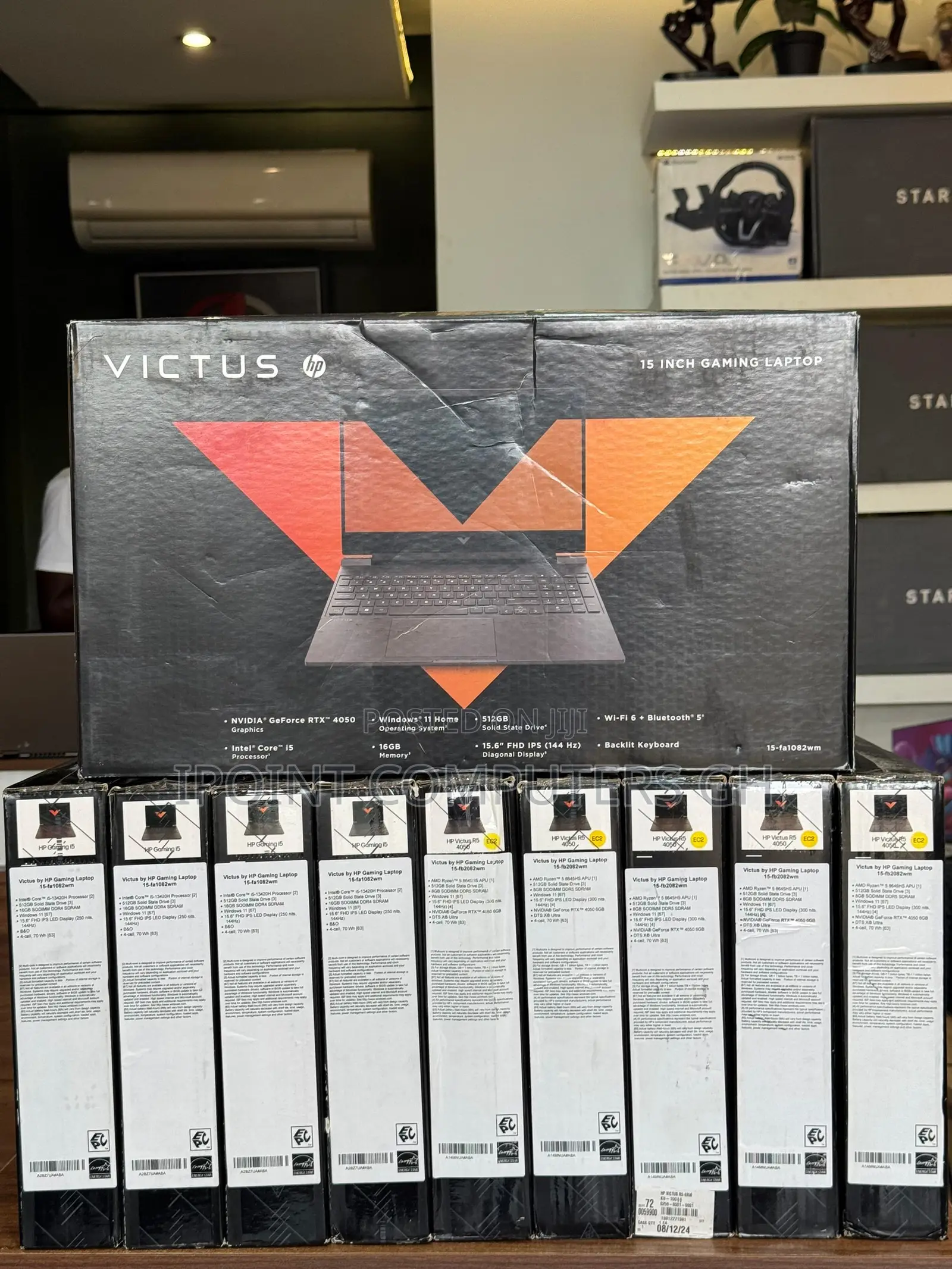 New Laptop HP Victus 15 16GB AMD Ryzen 5 SSD 512GB