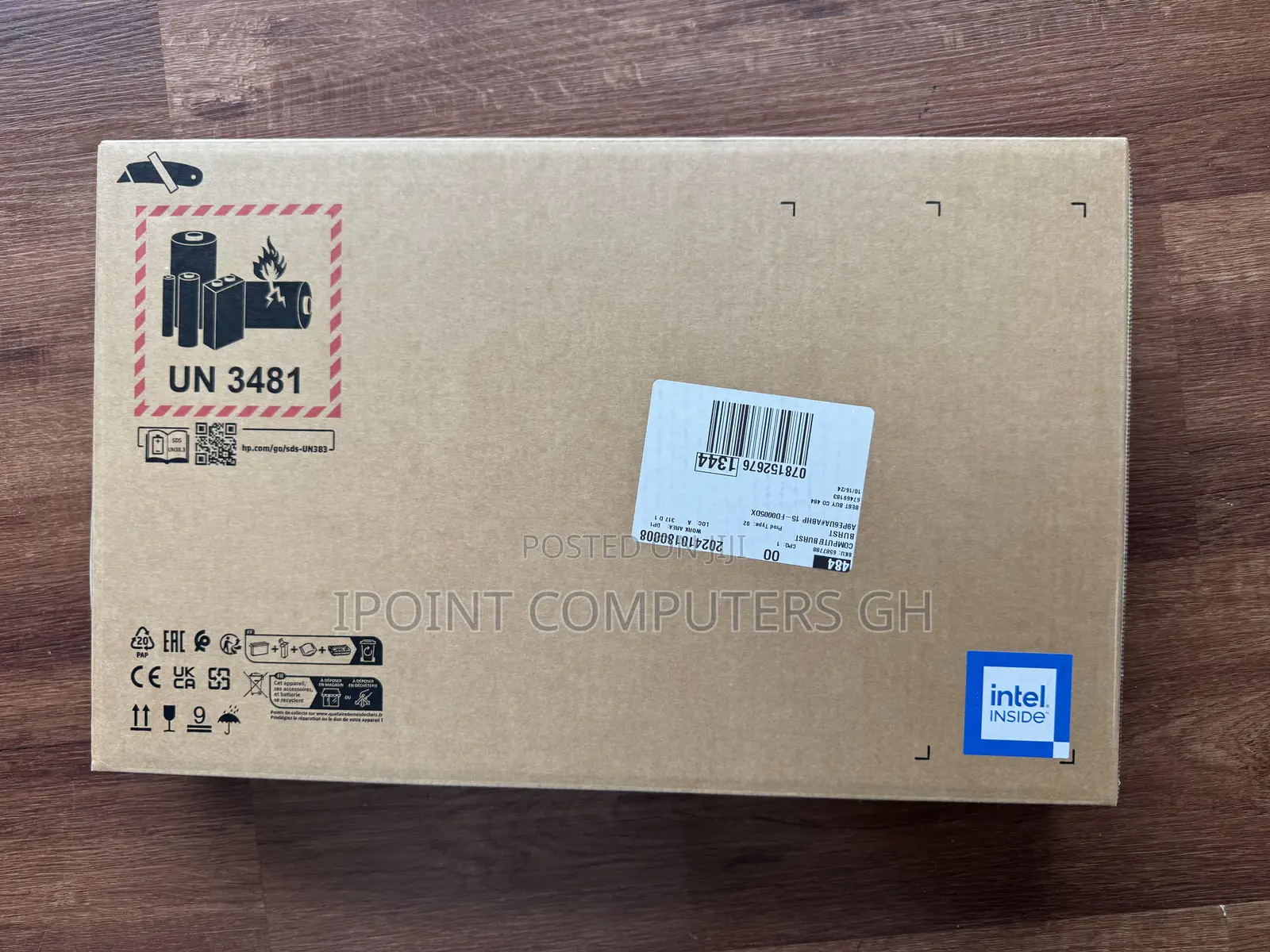 New Laptop HP 15 8GB Intel Core I5 SSD 512GB