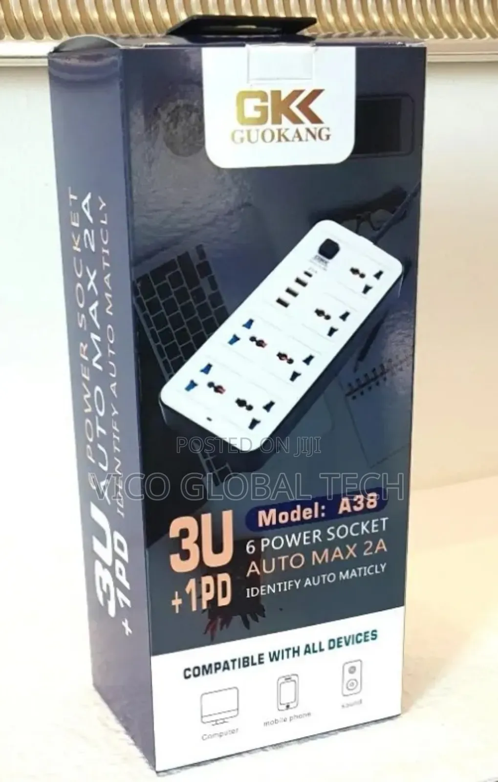 GKK Guokang A38 6 Power Socket