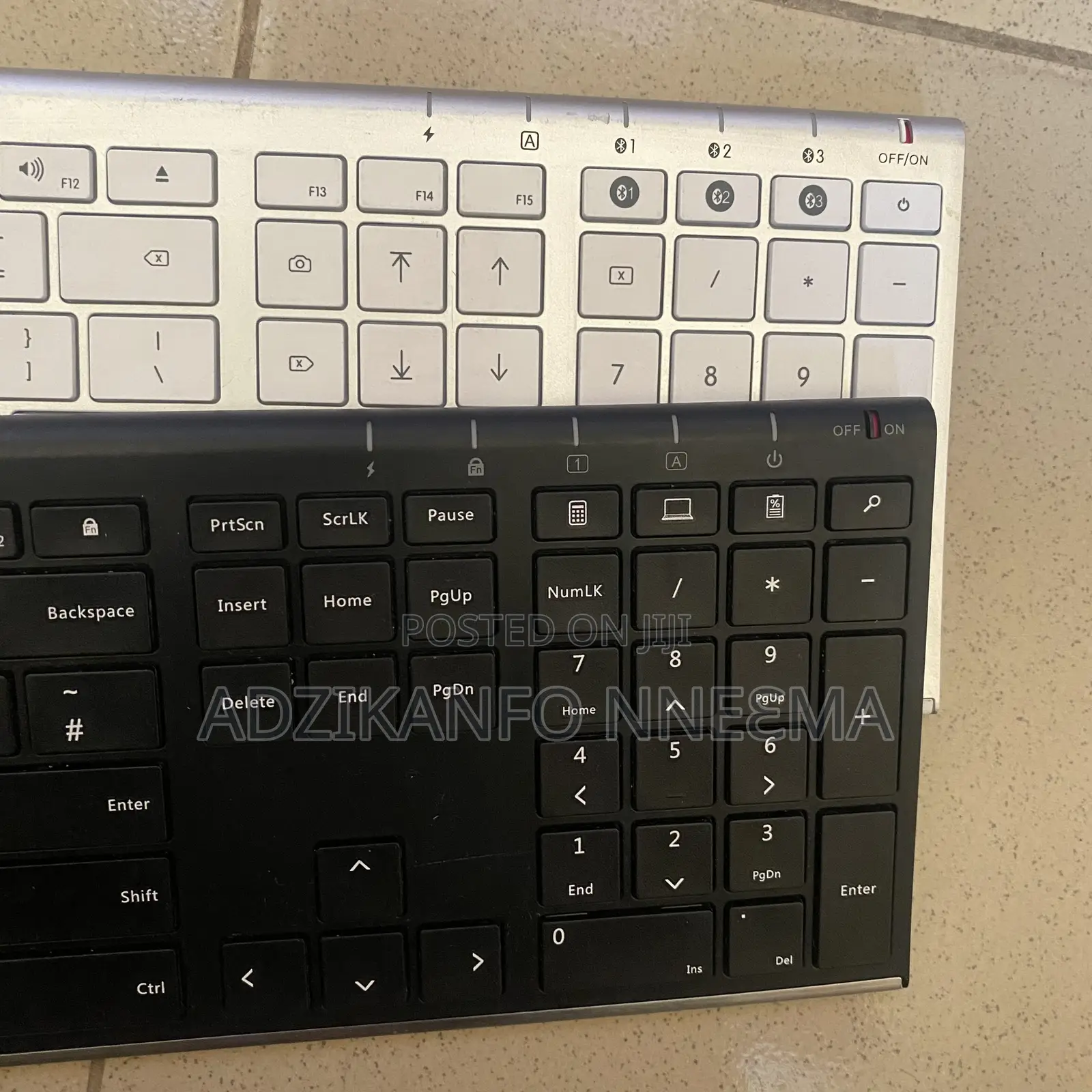 Wireless Rechargeable Ultra Slim Full Size Keyboard