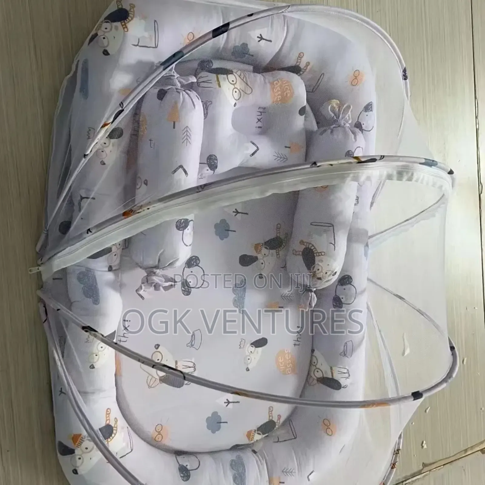 Foldable Baby Foam Bed With Net