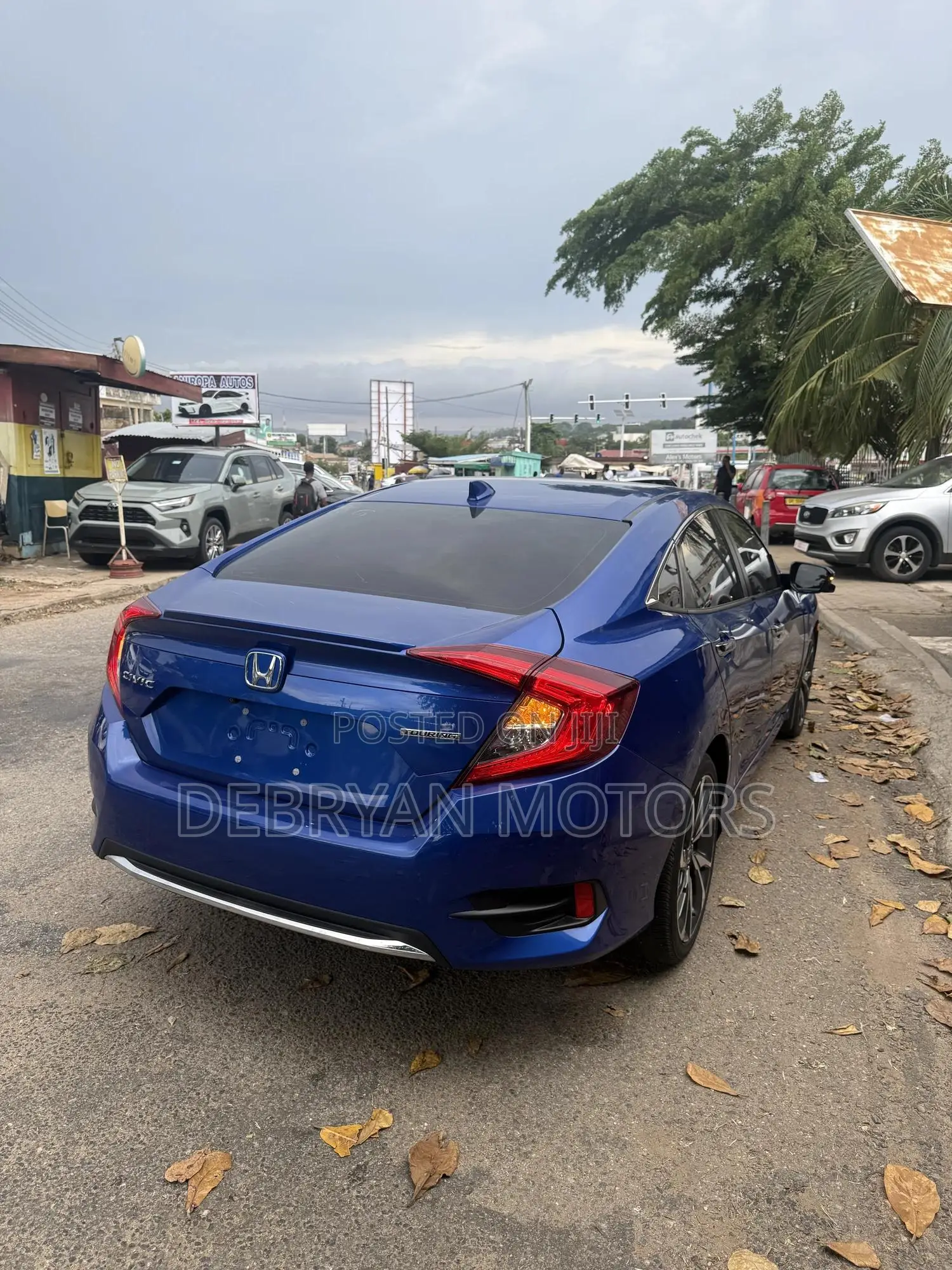 Honda Civic Touring Sedan 2020 Blue