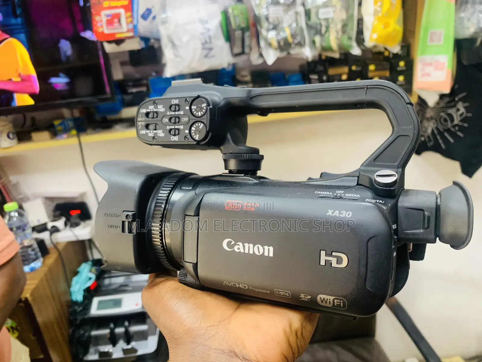 For Quality Video Choose Xa30 Professional Camcorder