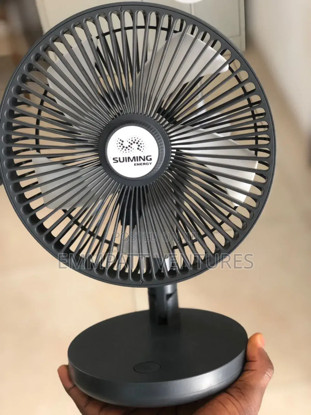 18hrs Table Top Rechargeable Fan