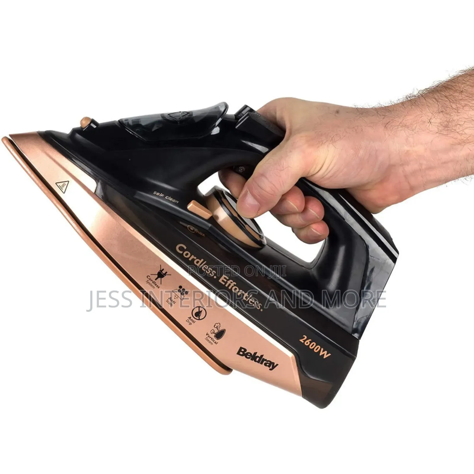 Beldray 2-in-1 Cordless Handheld Steam Iron