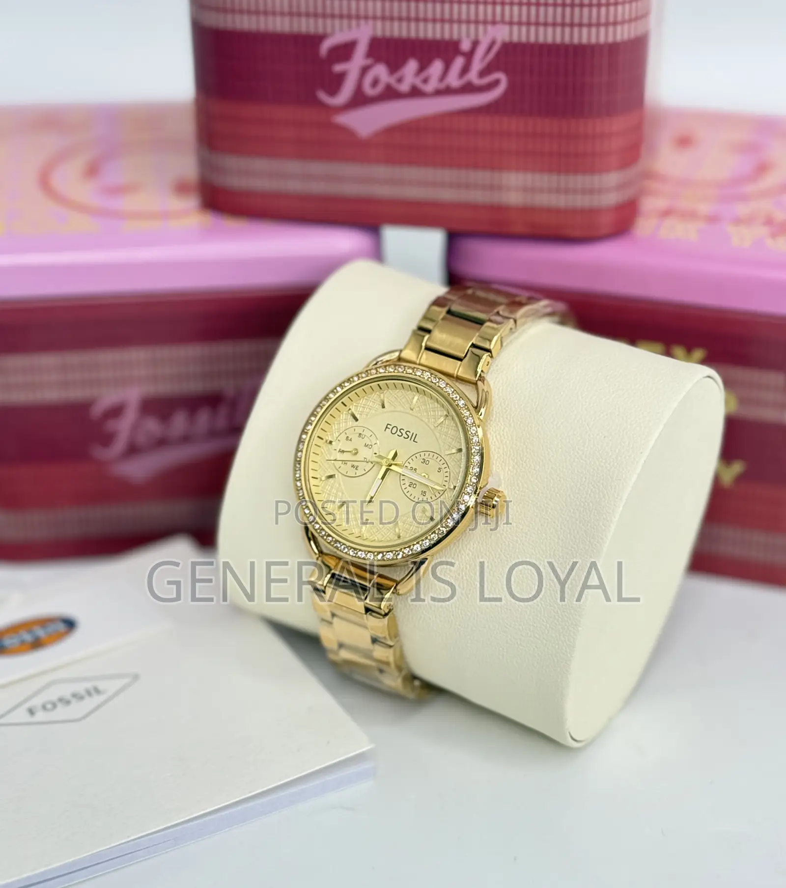 Fossil Lady’S/ Chain Strap
