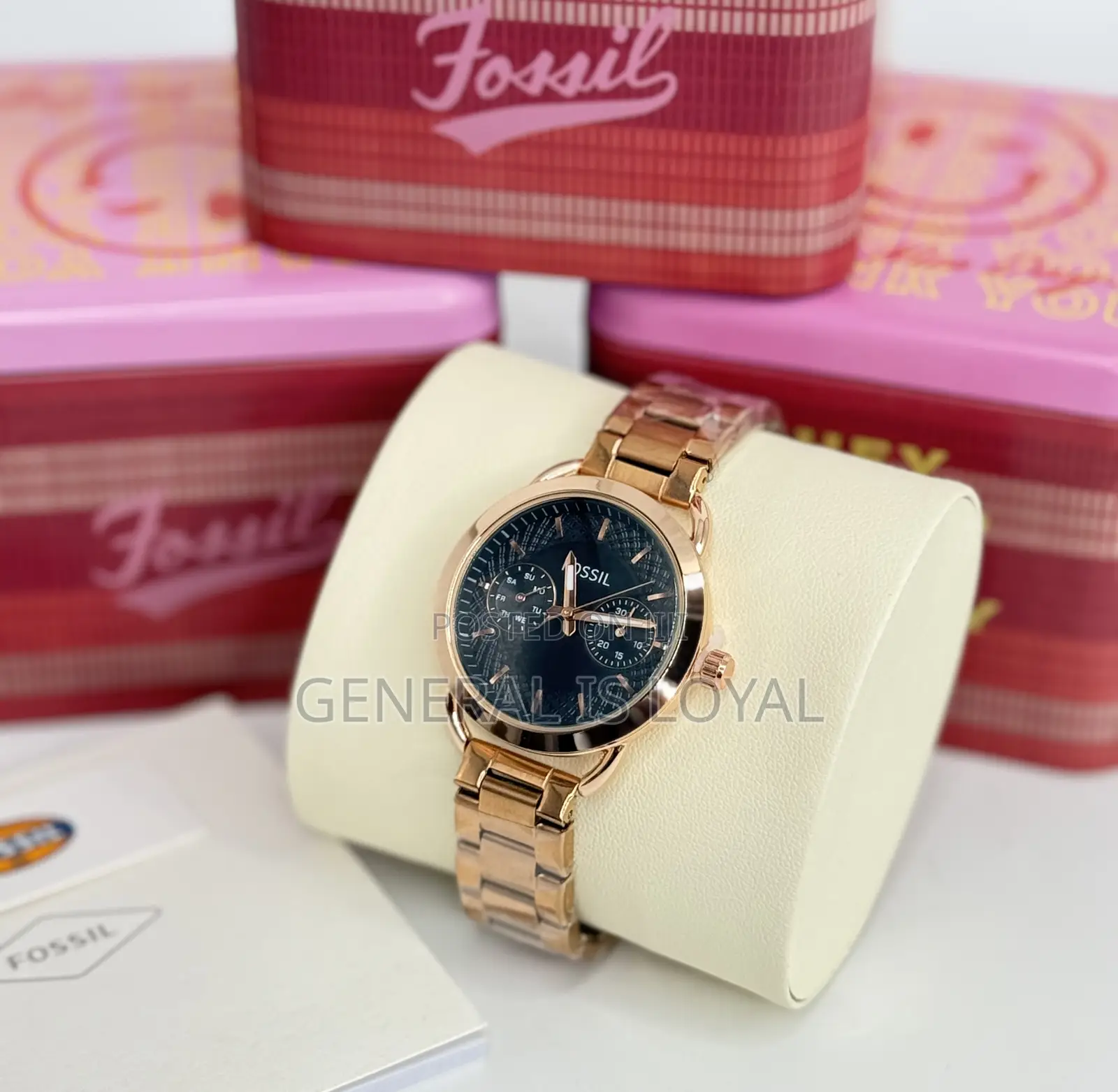 Fossil Lady’S/ Chain Strap