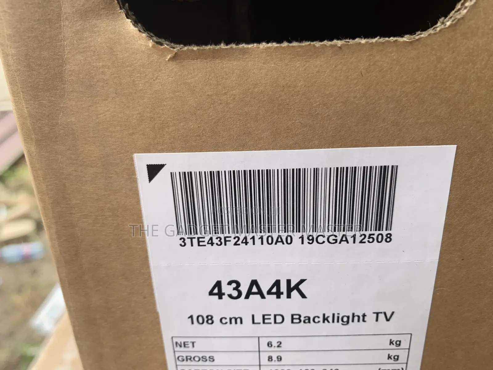 43" A4 Series Hisense Smart Led Google Tv