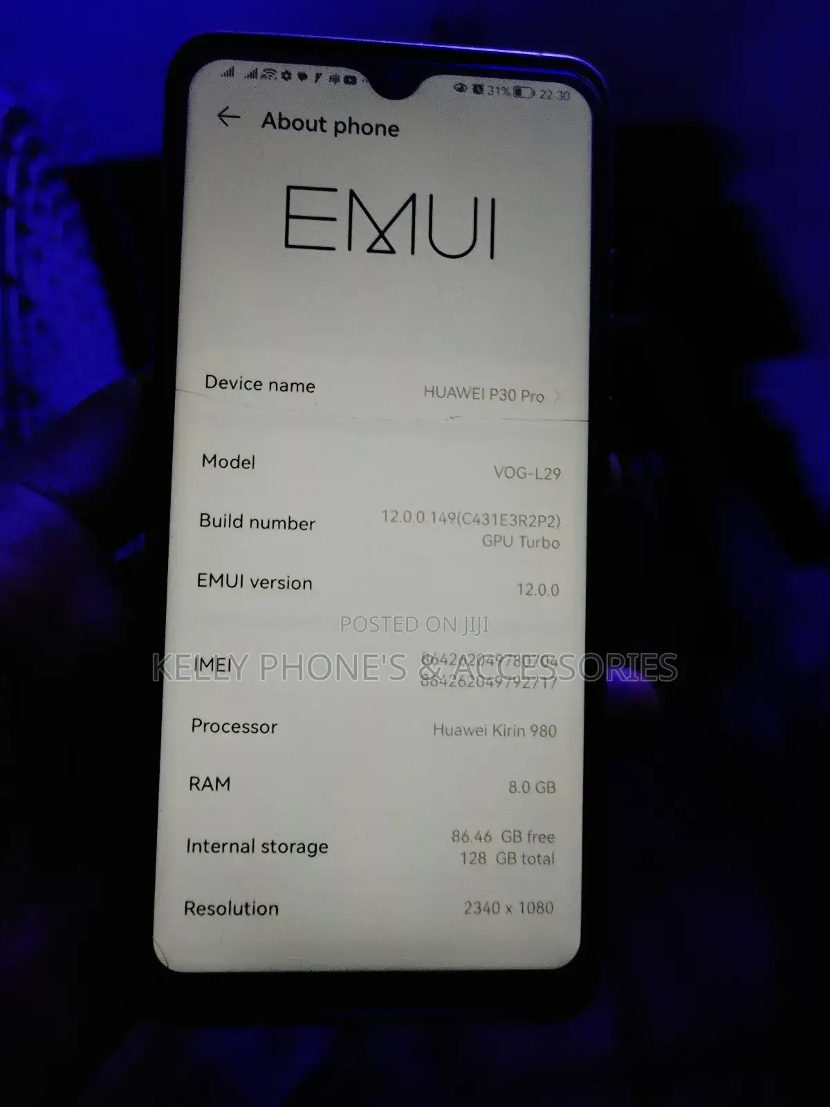Huawei P30 Pro 128 GB Black