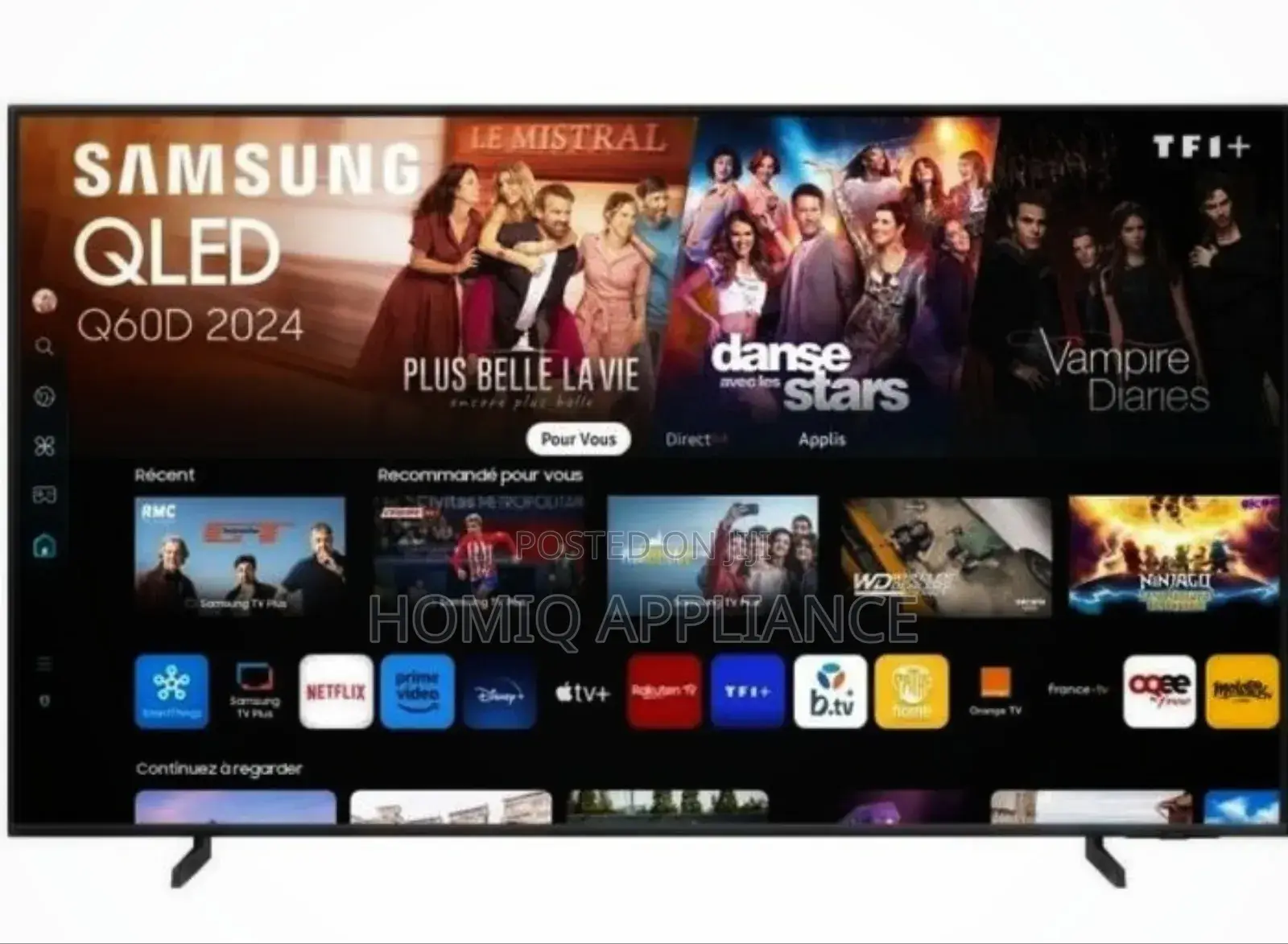 Ultra Quality Samsung 75-Inch 75q60d Qled Smart Tv