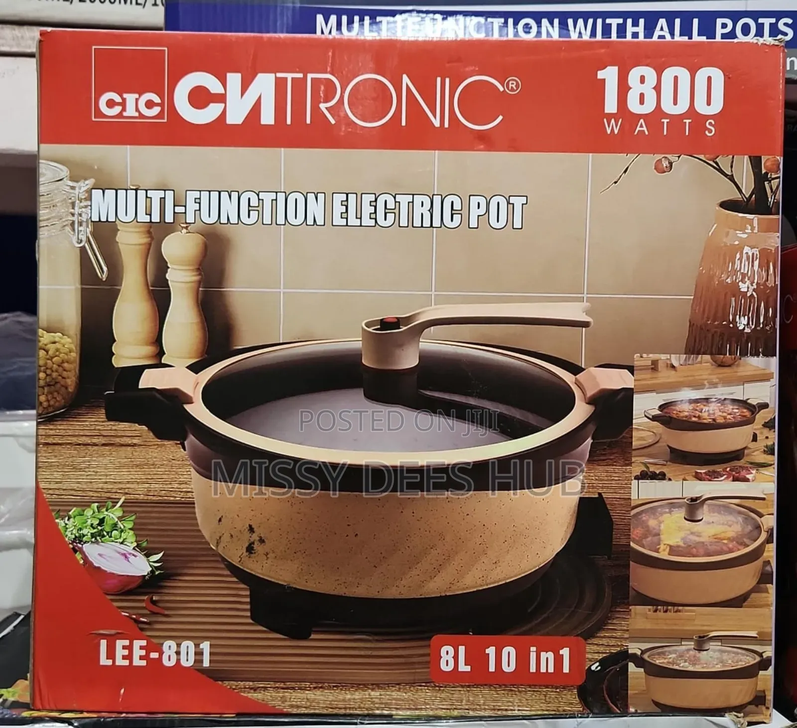 Cntronic 8l Electric Cooking Pot