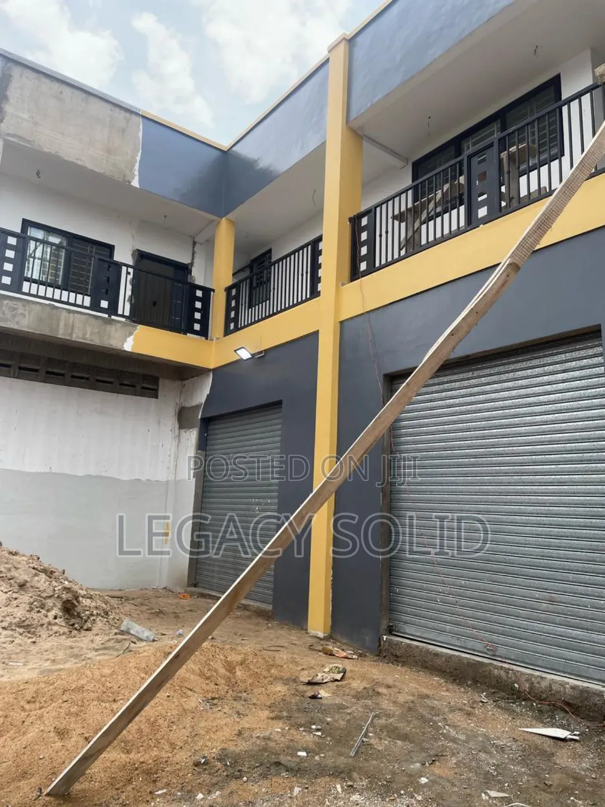 Warehouse, Shops and Apartment to Let