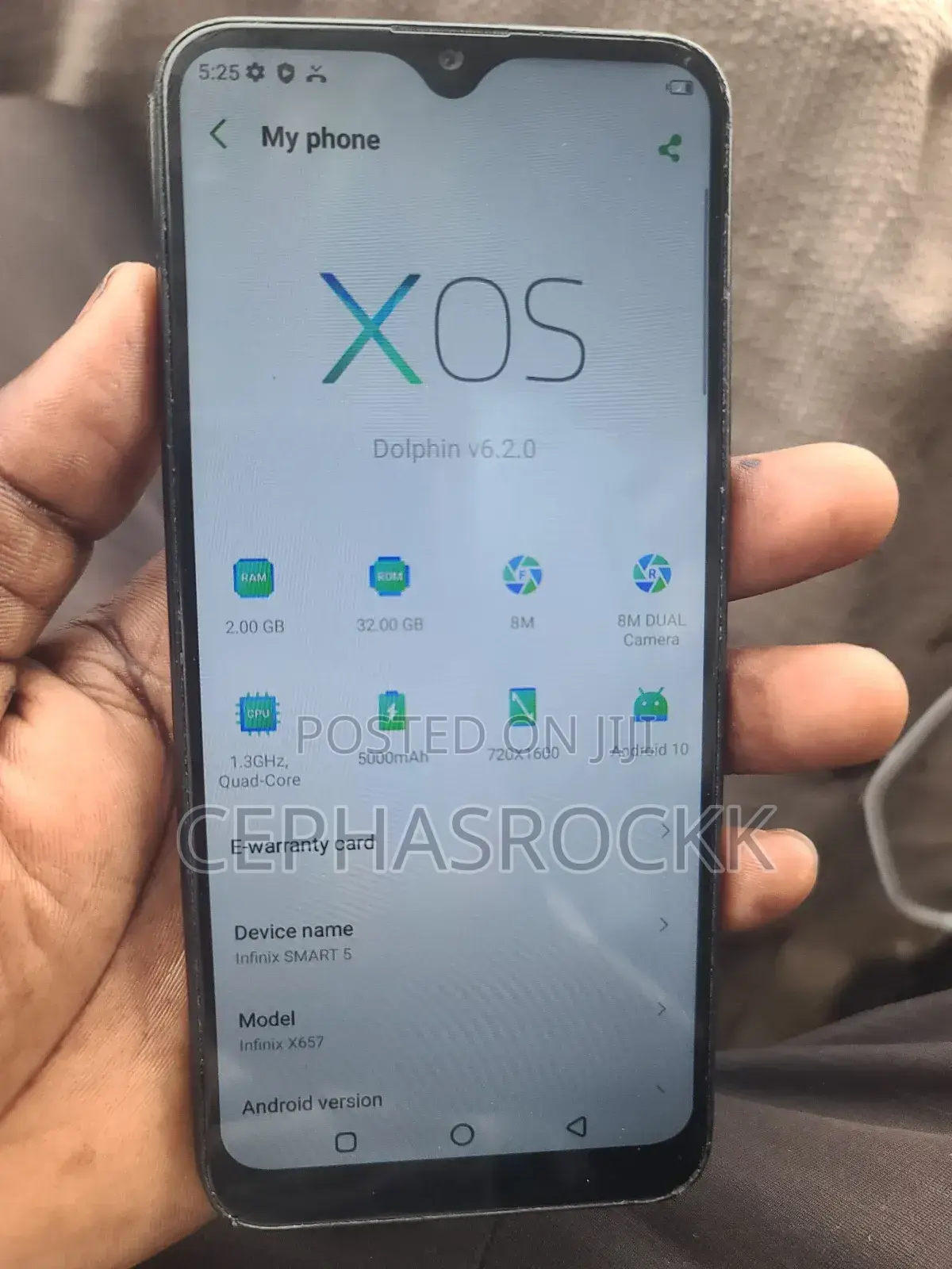 Infinix Smart 5 32 GB Black
