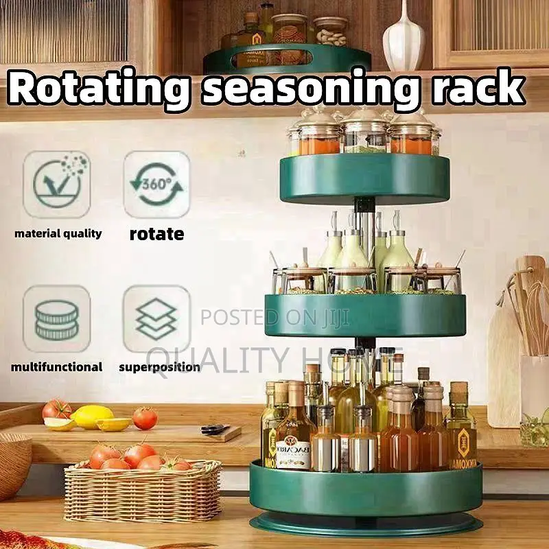 Rotating Seasoning Rack
