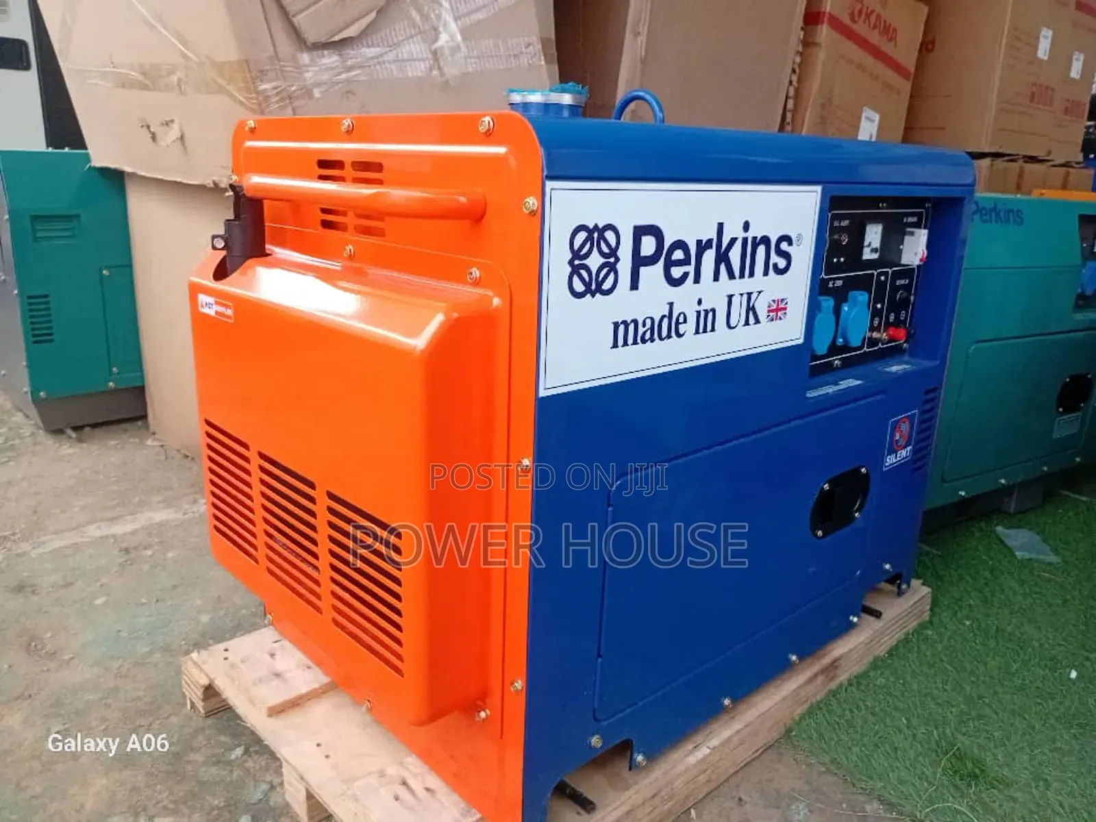 Minimal Maintenance Required 10kva 13000watts Perkins Diesel