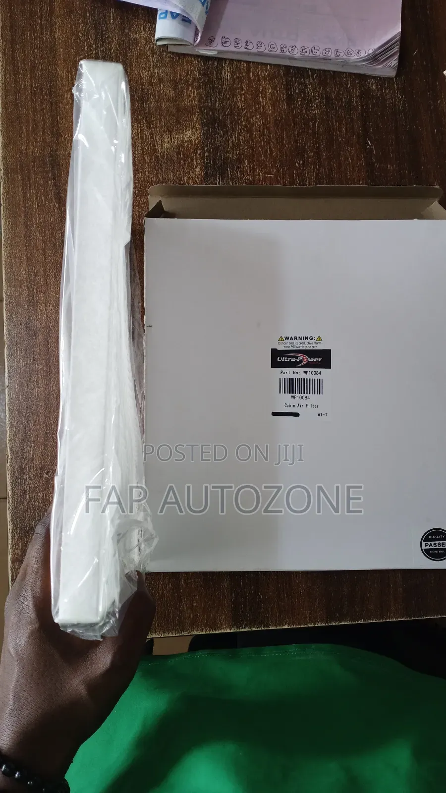 10336. Original Ultra Power a/C Filter From Usa.