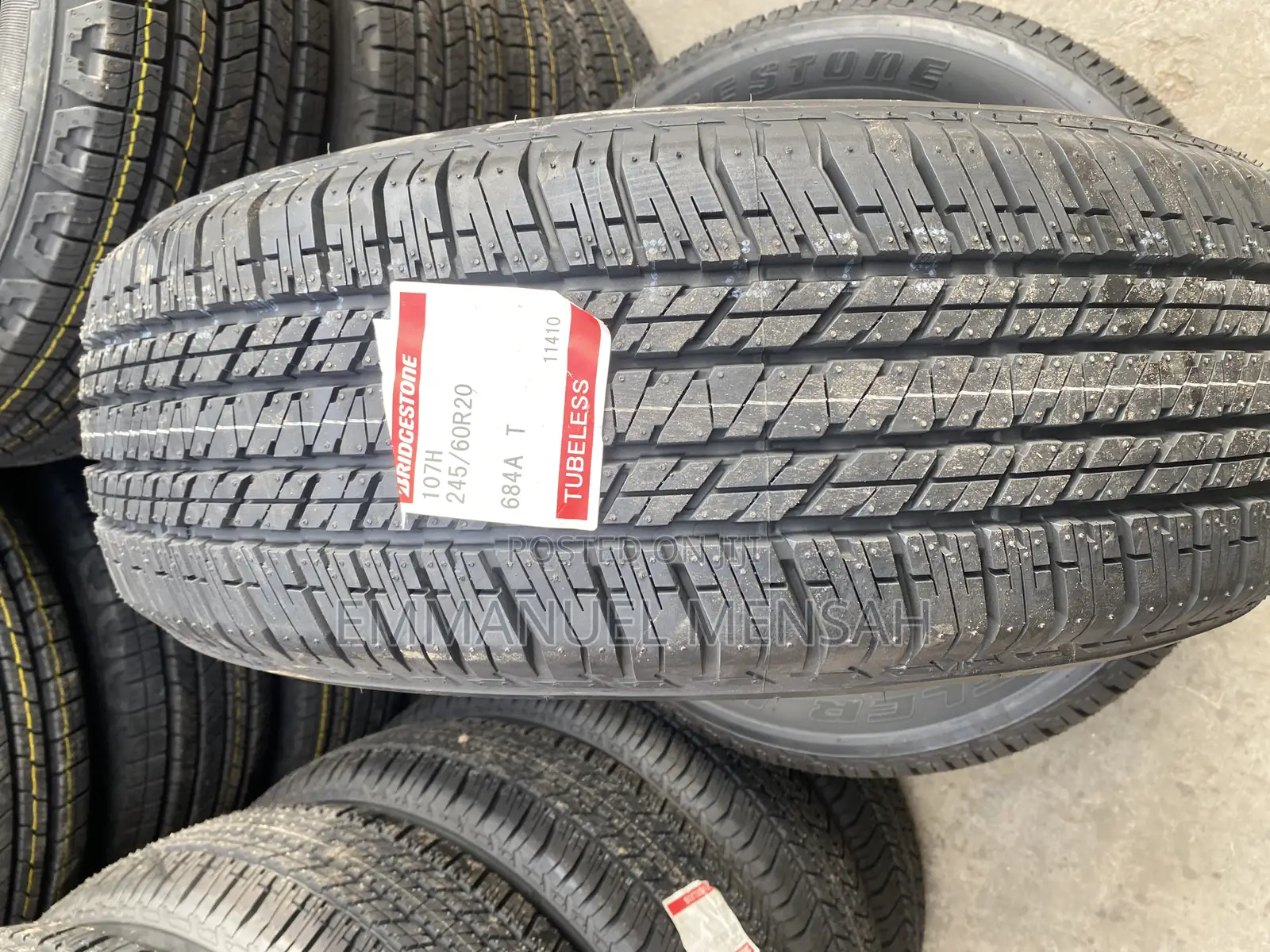 245/60r20 Bridgestone Tubeless Tire | High Performance