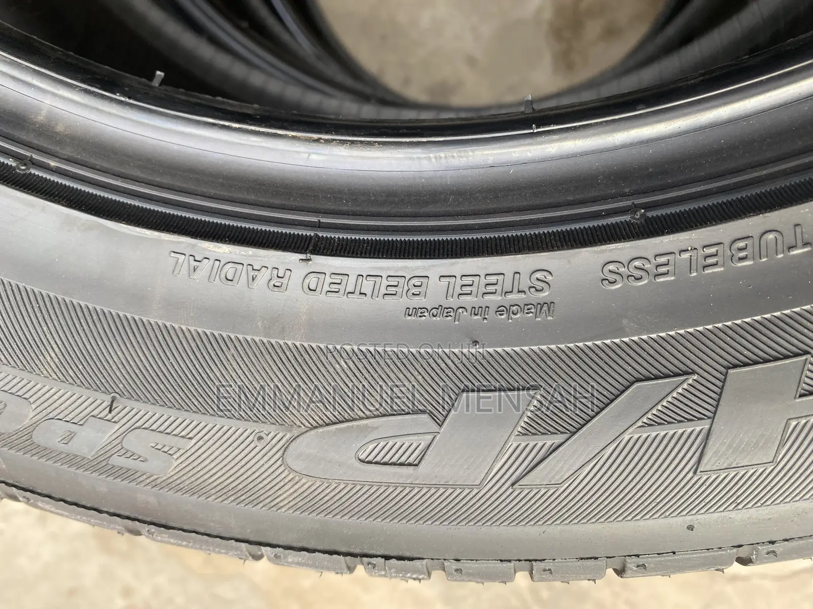 255/50r19 Bridgestone Dueler H/P Sport 103v