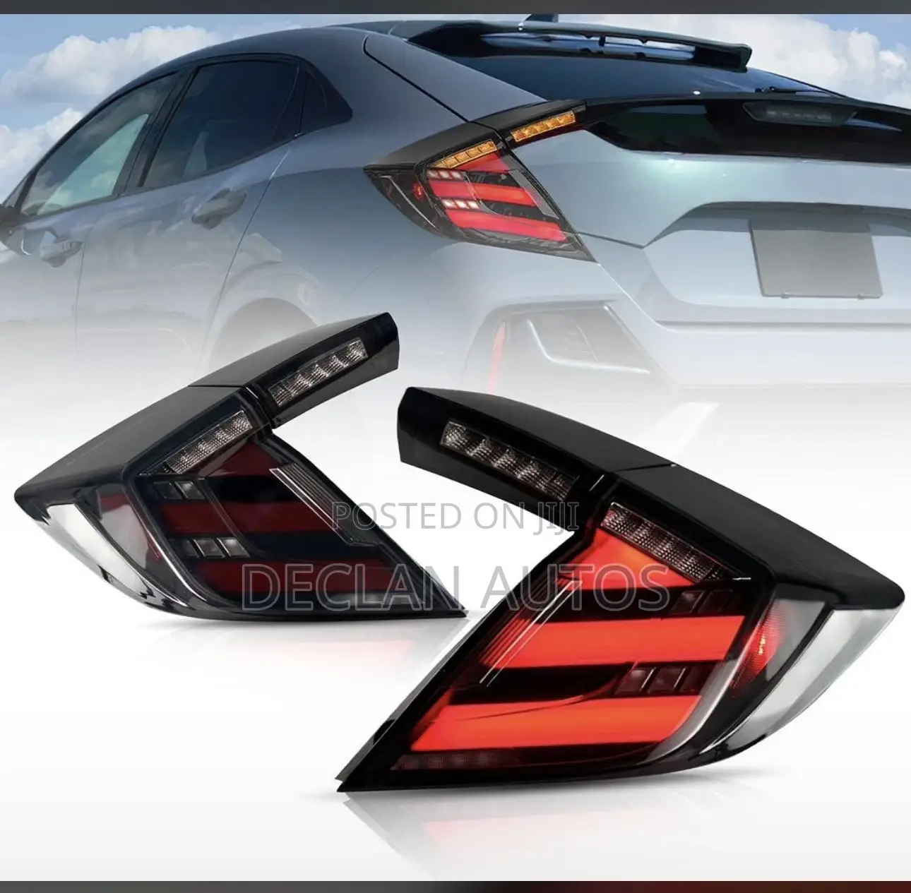 Honda Civic 2019 Hatchback Led Back Light
