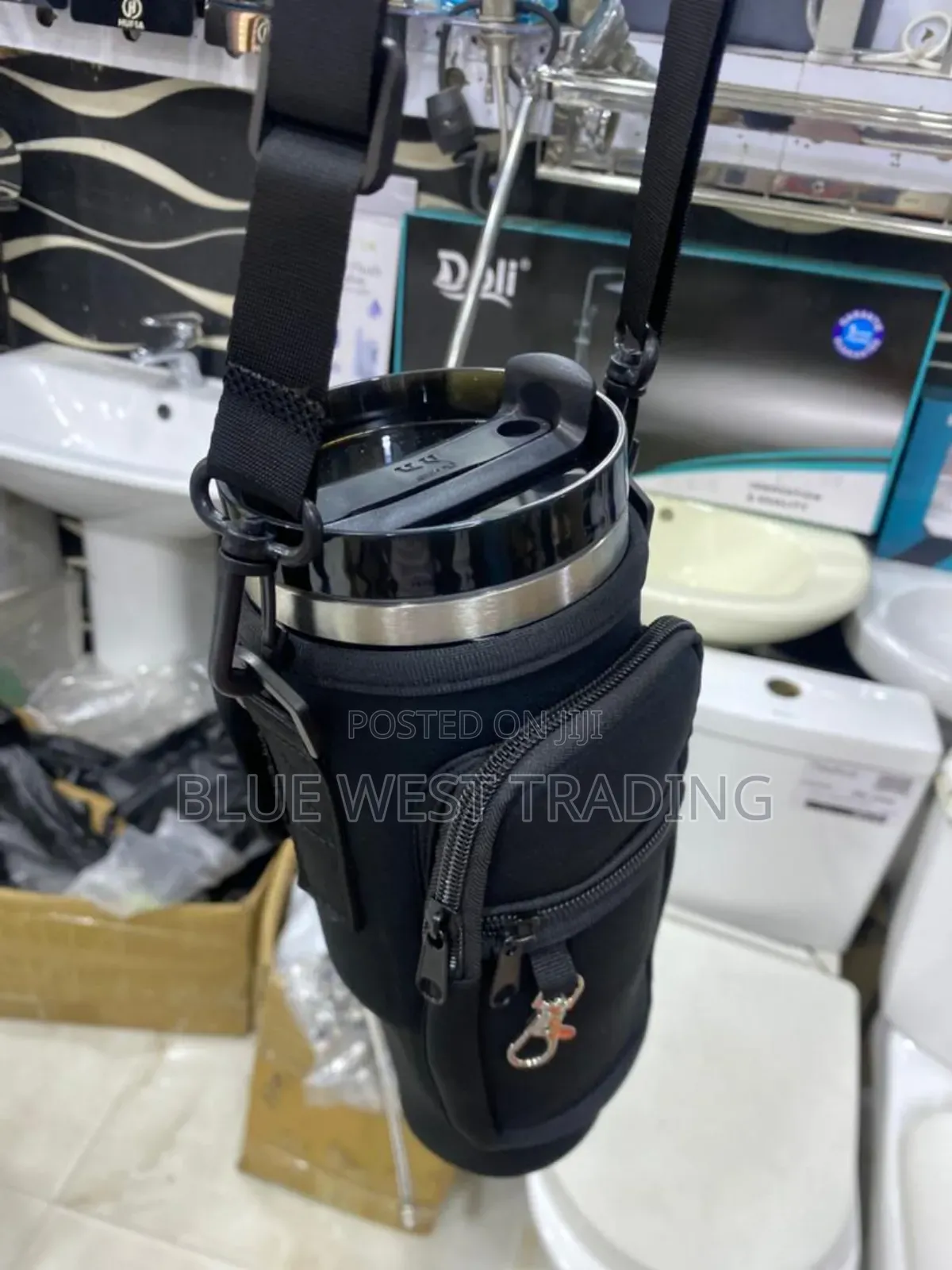 Stanley Cup Black With Bag _ Stanley Cup And Black Bag