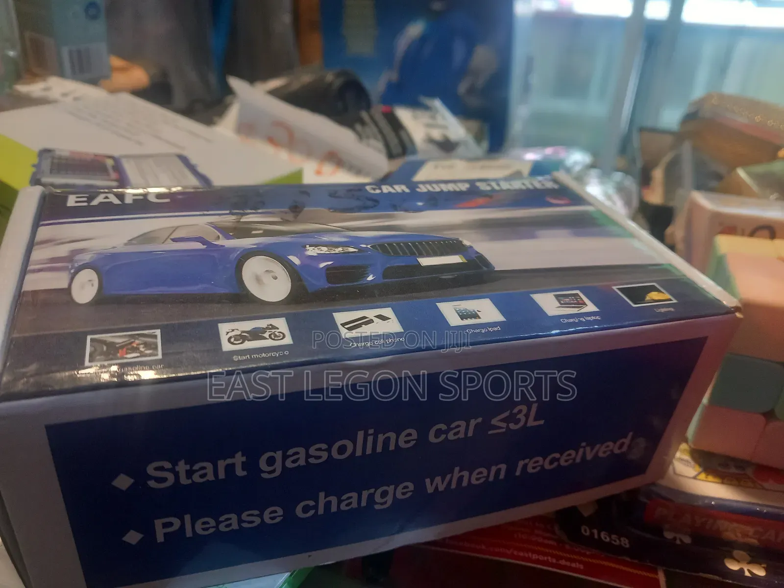 Jump Starte C 3 in 1 P Car Battery Power