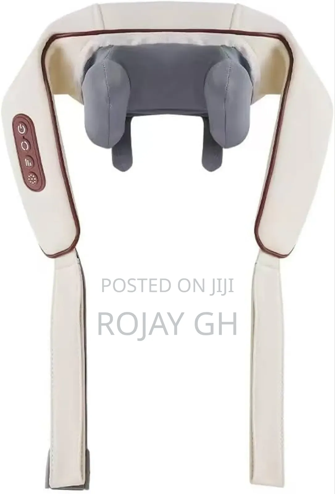 Rechargeable Neck Shoulder Massager With Heat - White