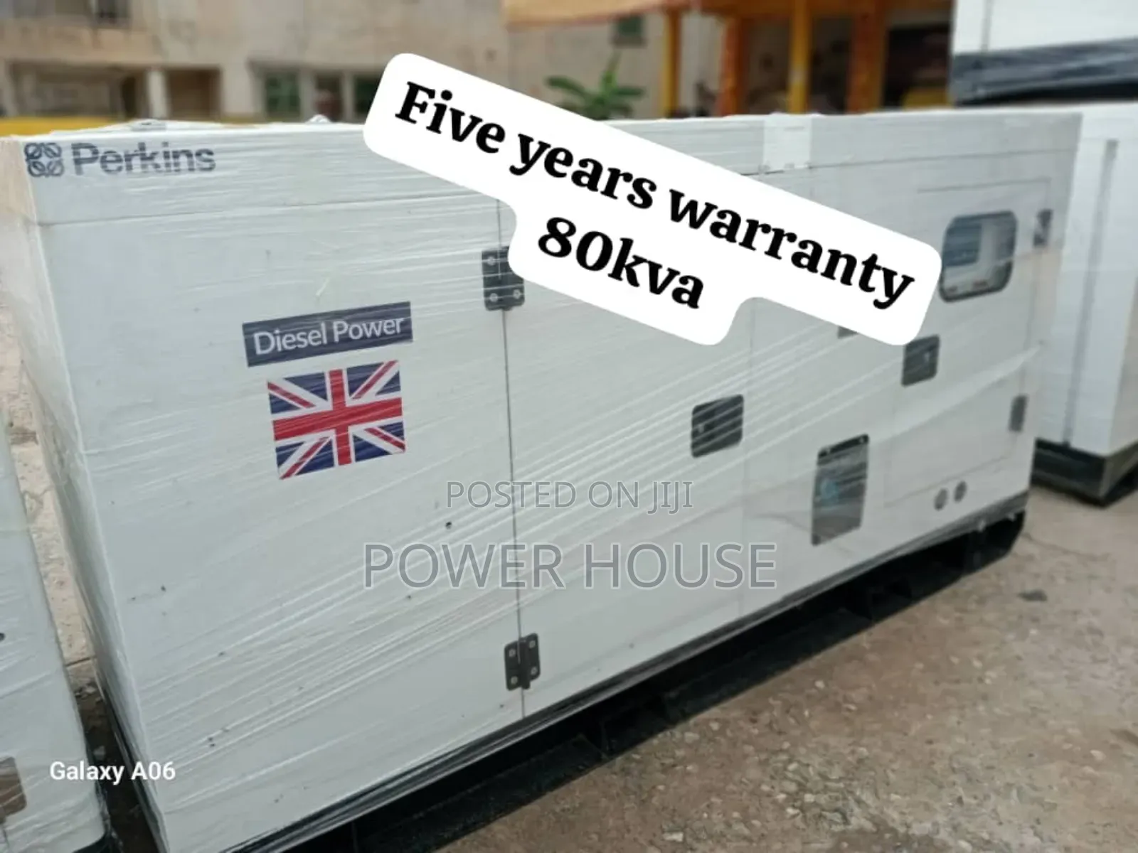 Meet Industrial Standards 80kva Perkins Diesel