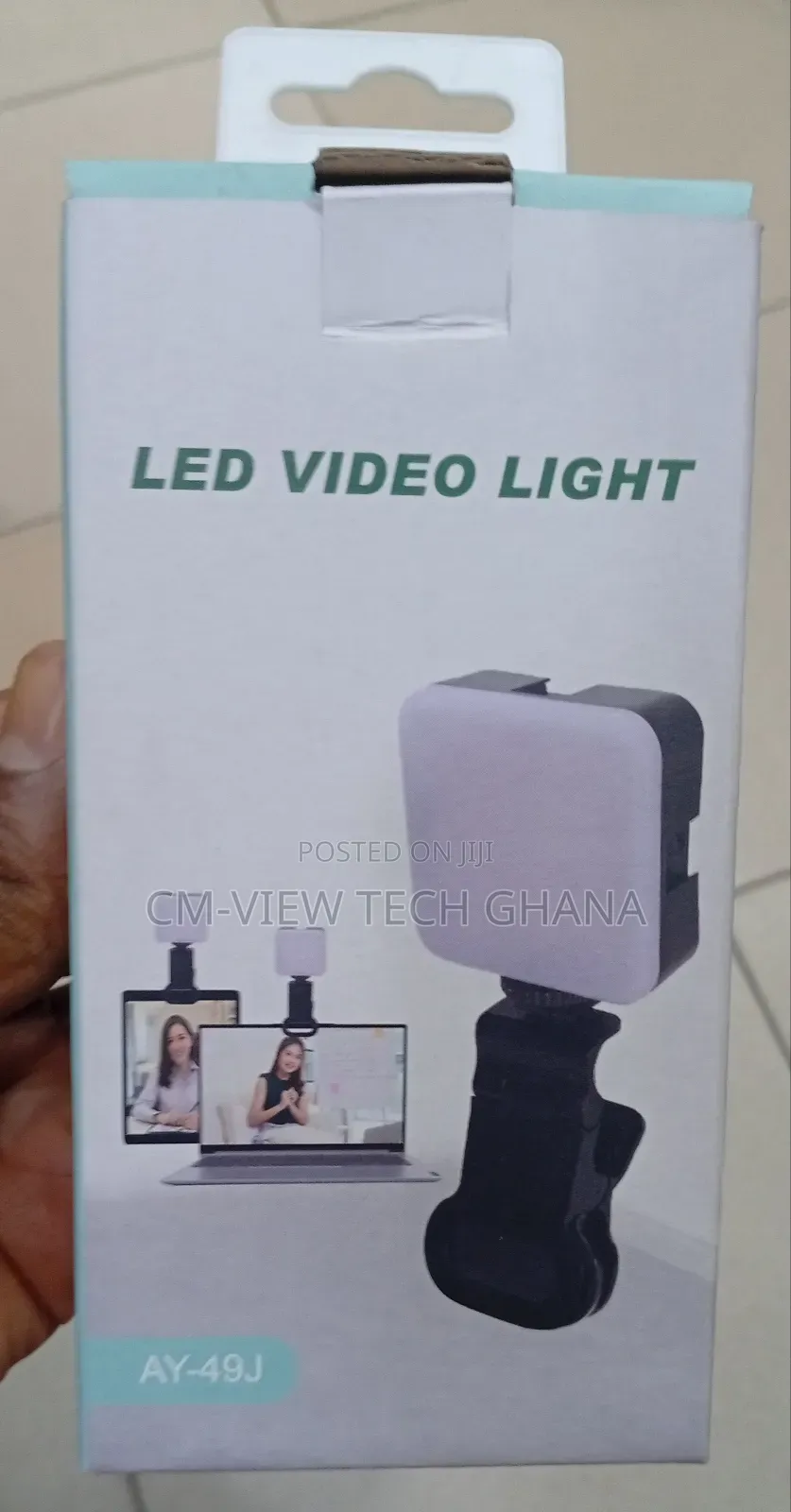 Led Video Light + Holder