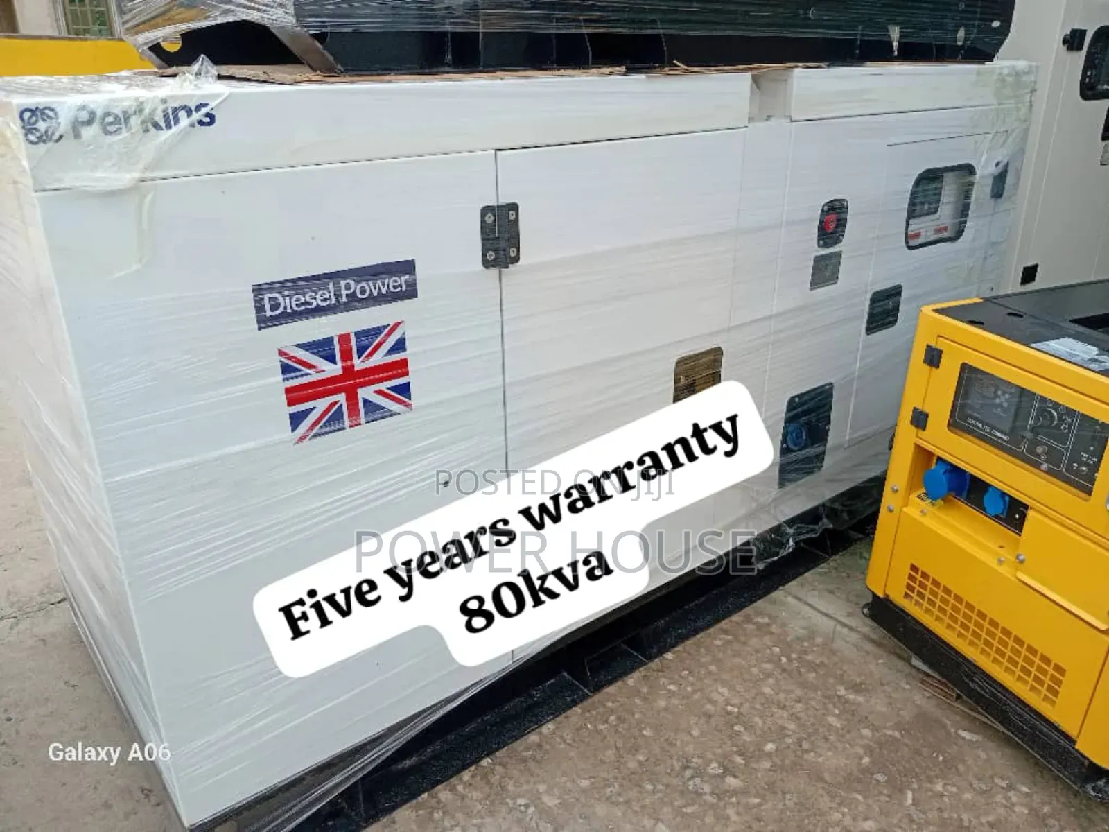 Stable Power Output 80kva Perkins Diesel Engine