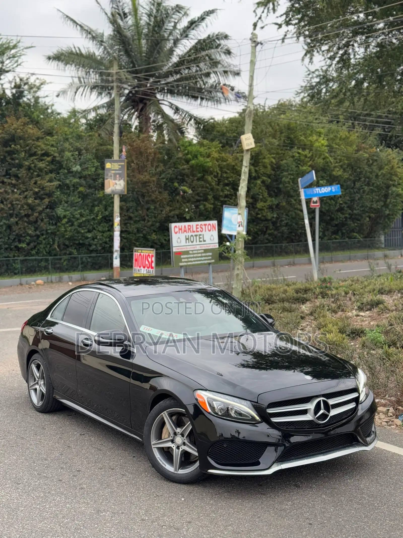 Mercedes-Benz C300 Sport Sedan RWD (2.0L 4cyl 7A) 2016 Black