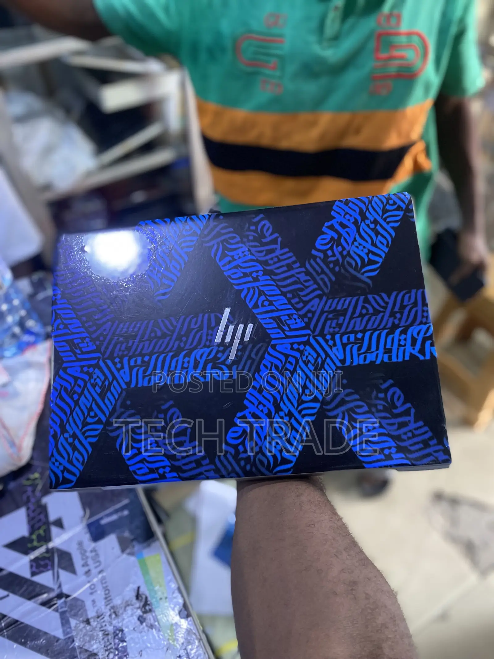 Laptop Sticker Customization With Fixing